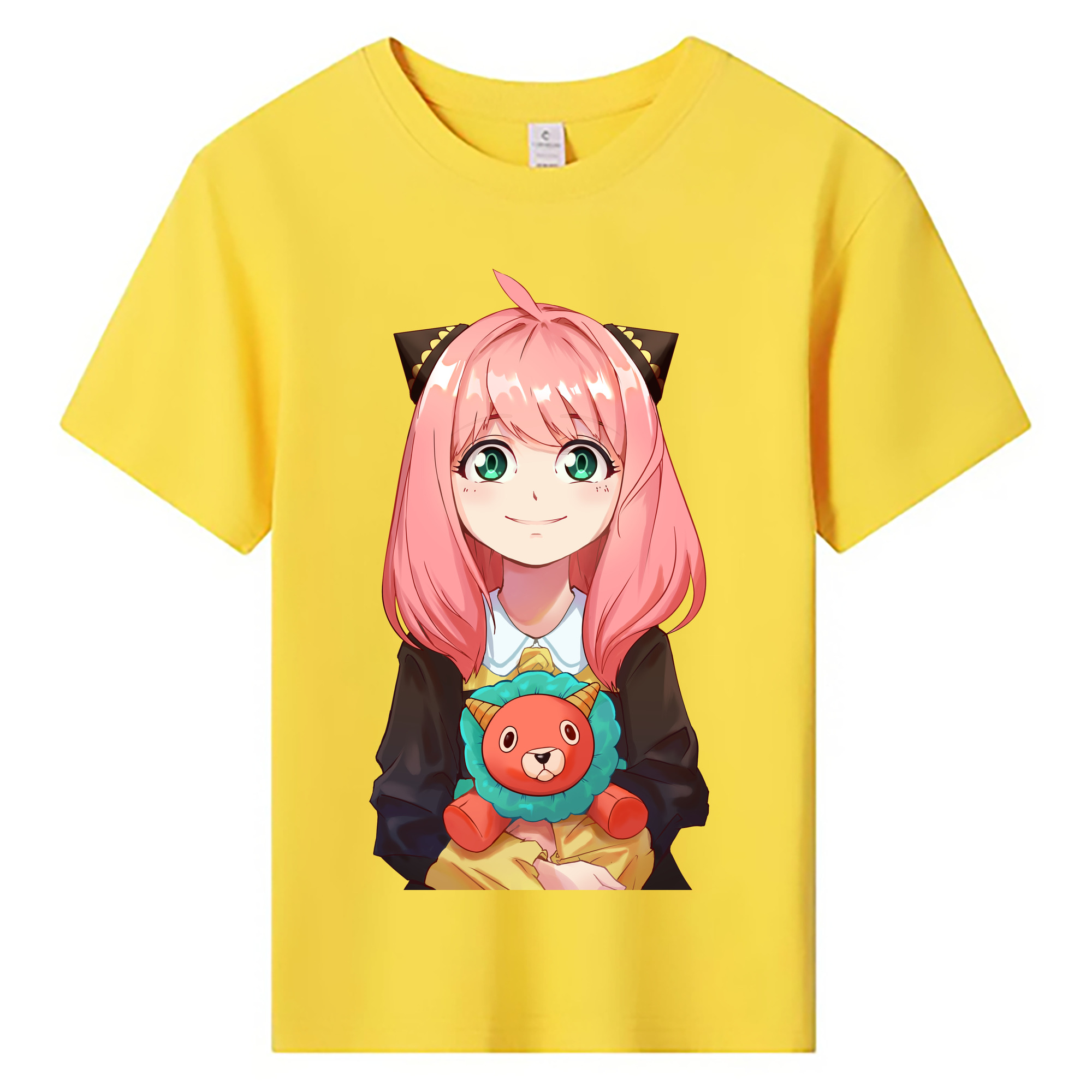 （画像用） SPY×FAMILY间谍家家酒 綿100％キッズTシャツ（フロントプリント）