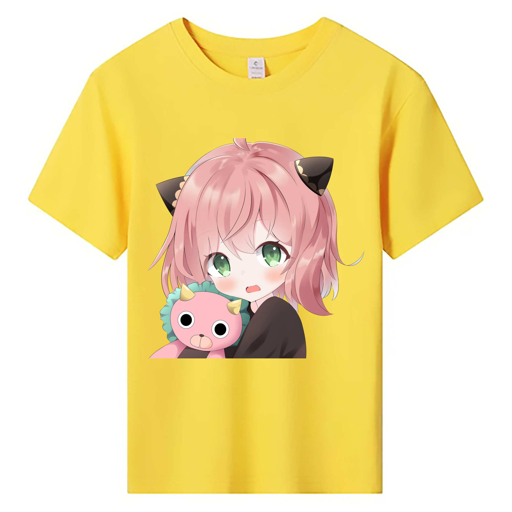 （画像用） SPY×FAMILY间谍家家酒 綿100％キッズTシャツ（フロントプリント）