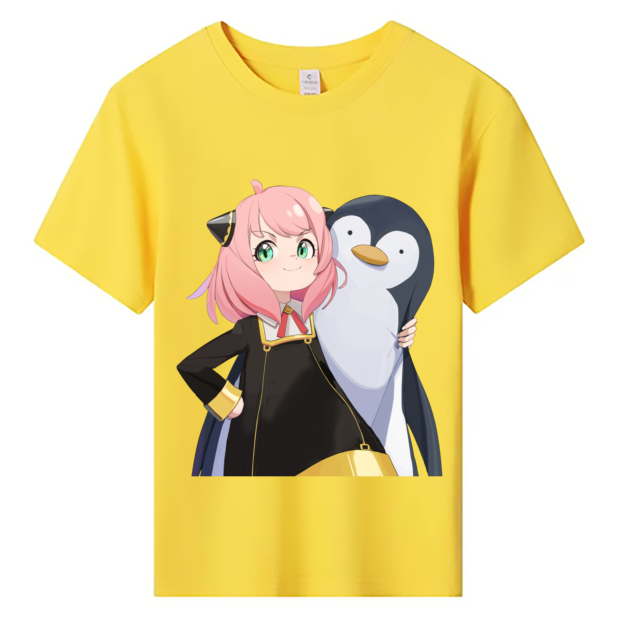 （画像用） SPY×FAMILY间谍家家酒 綿100％キッズTシャツ（フロントプリント）