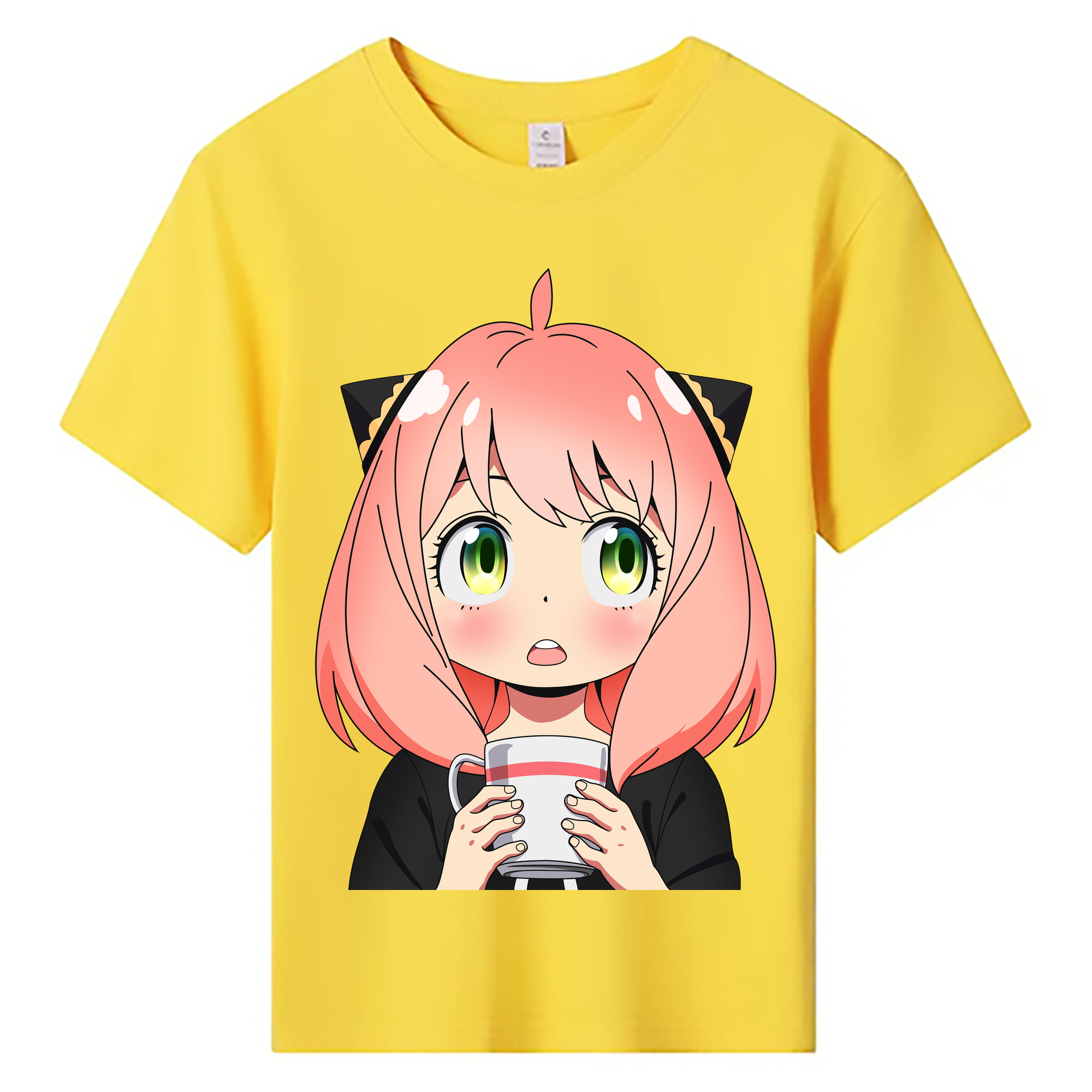 （画像用） SPY×FAMILY间谍家家酒 綿100％キッズTシャツ（フロントプリント）