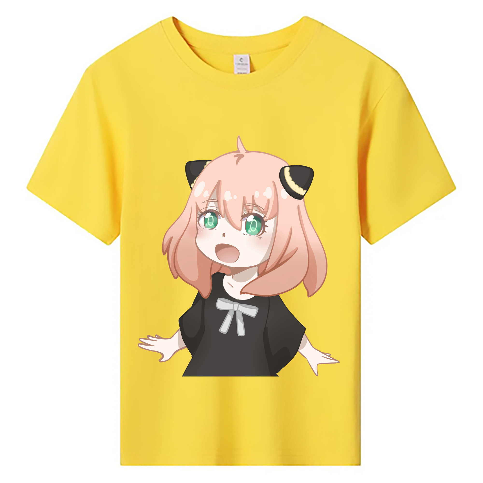 （画像用） SPY×FAMILY间谍家家酒 綿100％キッズTシャツ（フロントプリント）