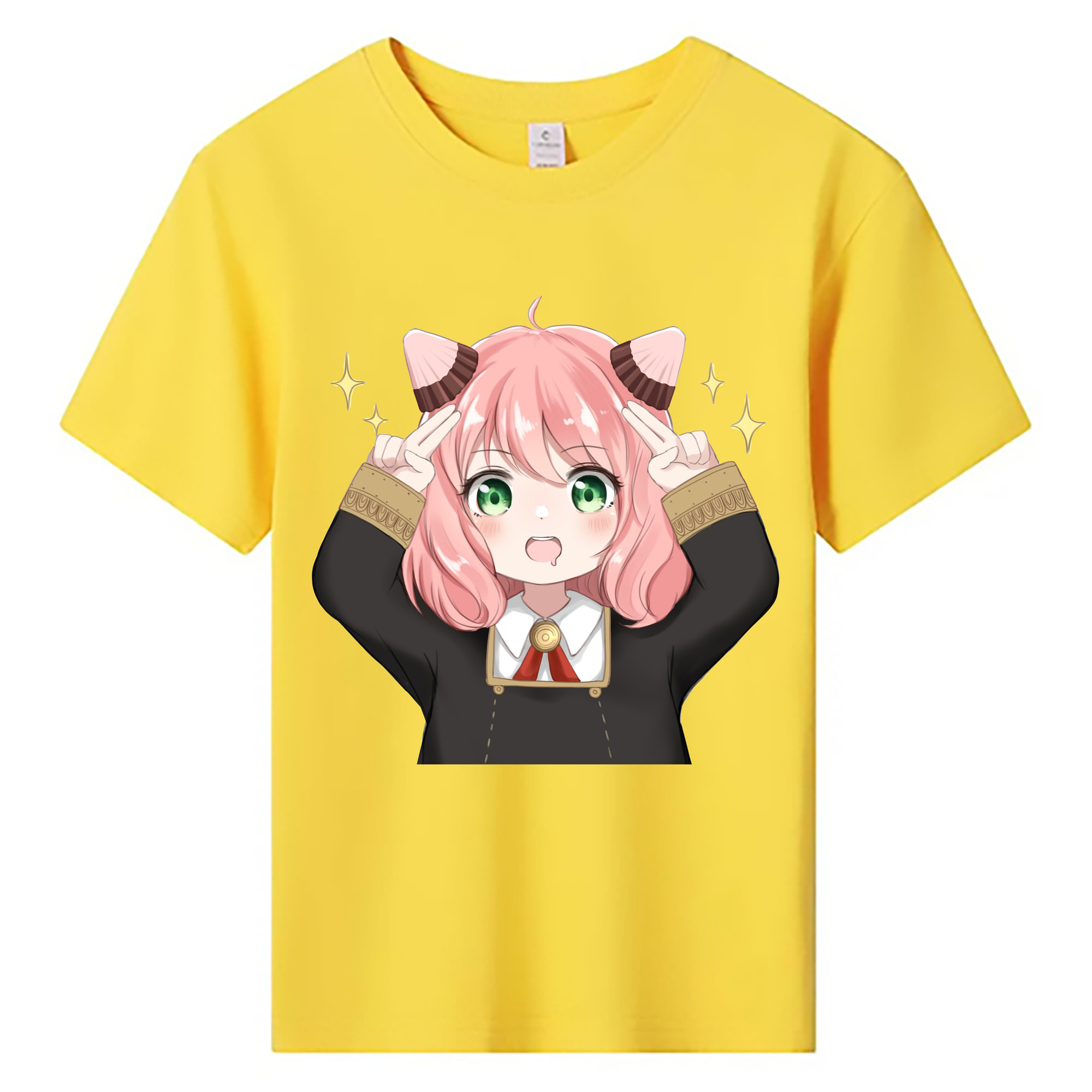 （画像用） SPY×FAMILY间谍家家酒 綿100％キッズTシャツ（フロントプリント）