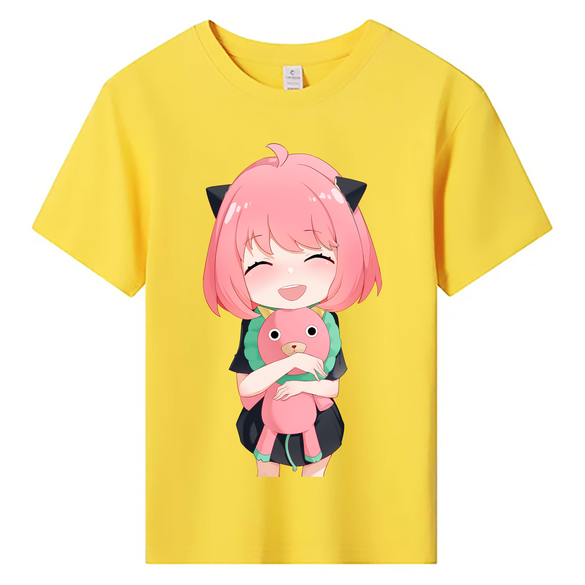 （画像用） SPY×FAMILY间谍家家酒 綿100％キッズTシャツ（フロントプリント）