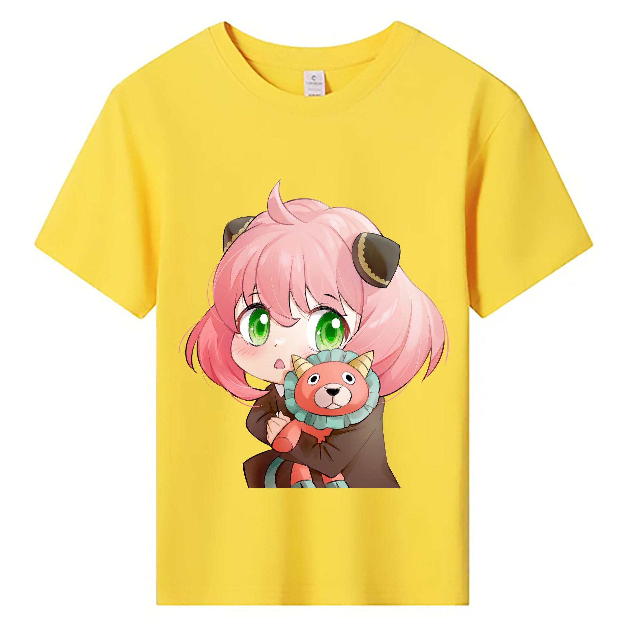 （画像用） SPY×FAMILY间谍家家酒 綿100％キッズTシャツ（フロントプリント）