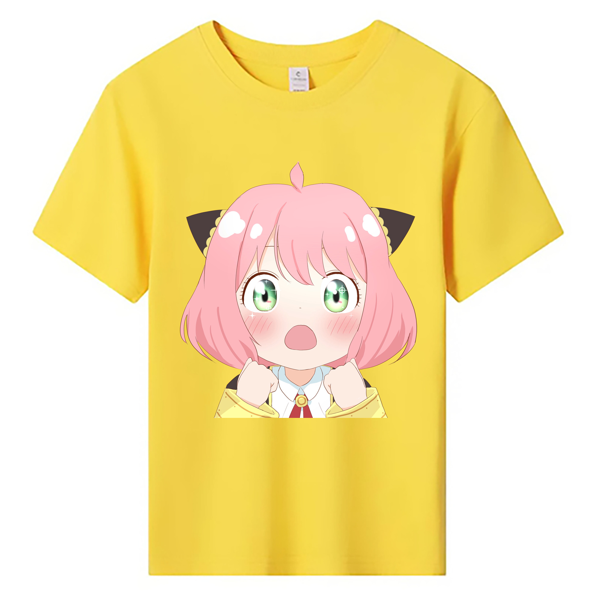 （画像用） SPY×FAMILY间谍家家酒 綿100％キッズTシャツ（フロントプリント）