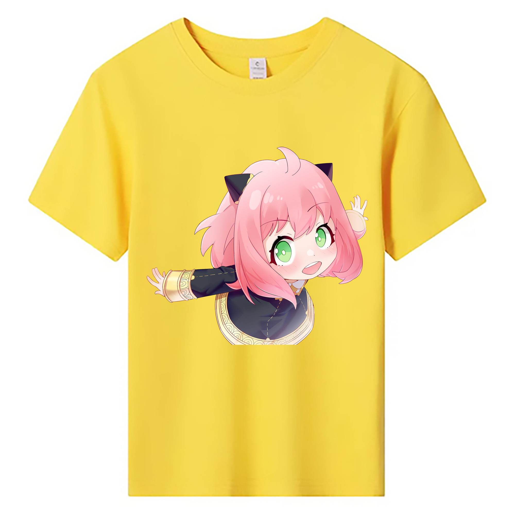 （画像用） SPY×FAMILY间谍家家酒 綿100％キッズTシャツ（フロントプリント）
