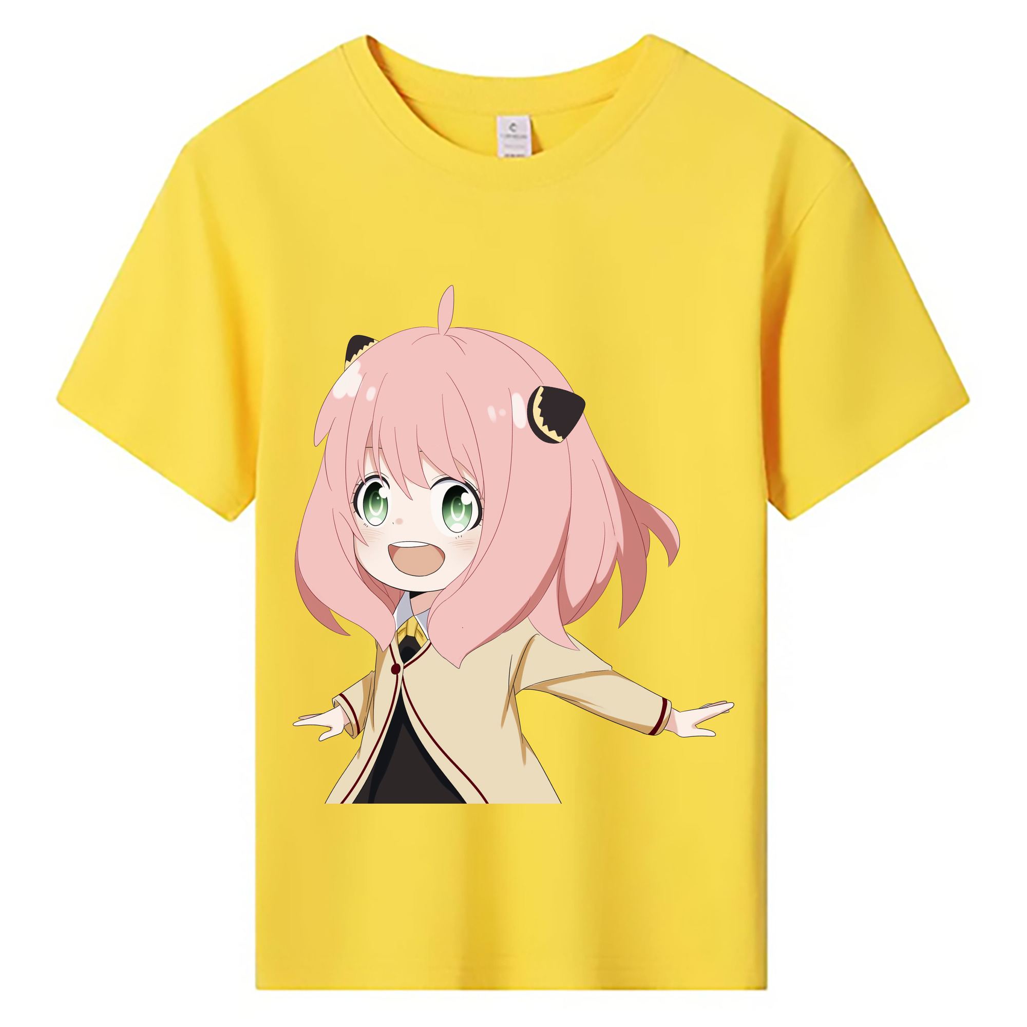 （画像用） SPY×FAMILY间谍家家酒 綿100％キッズTシャツ（フロントプリント）