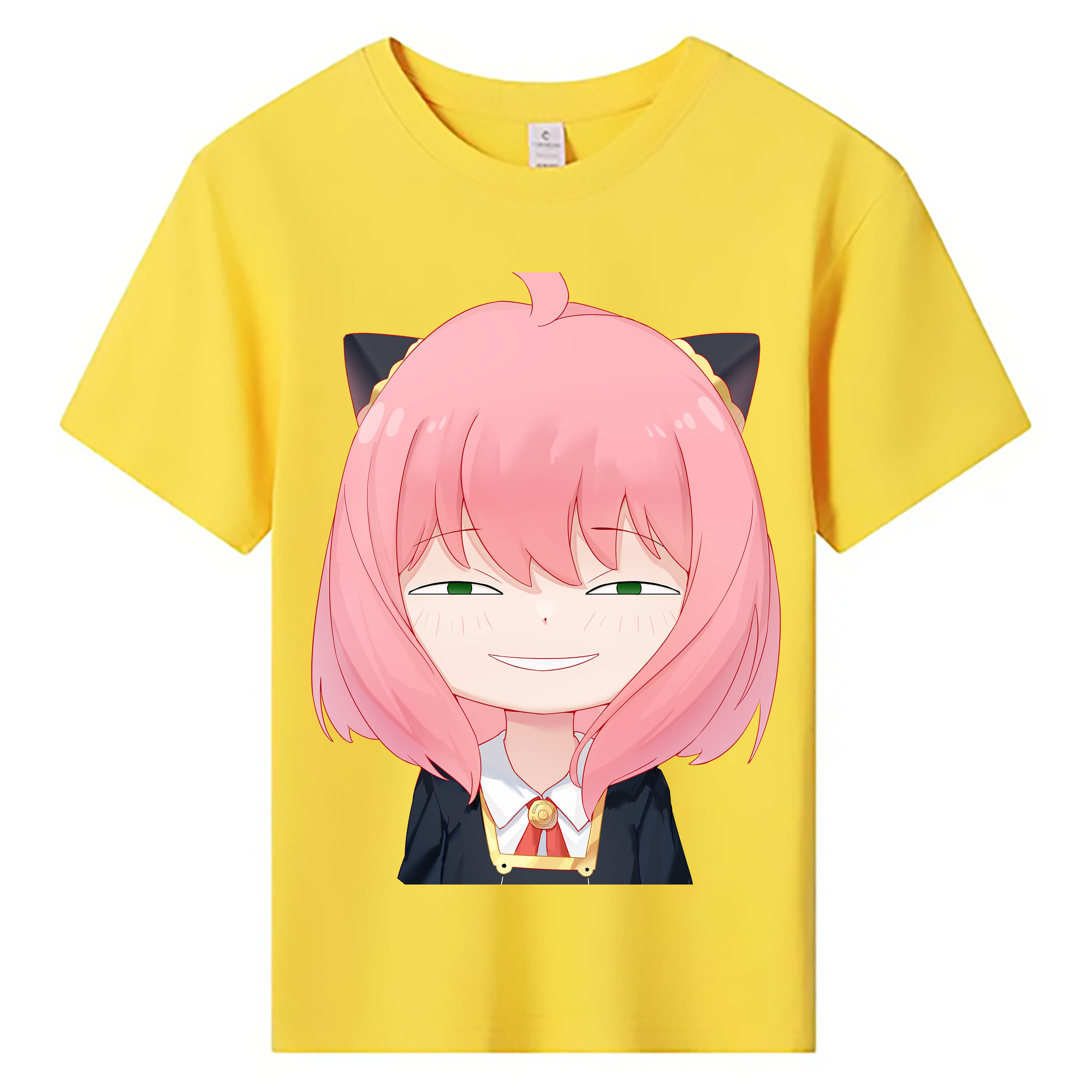 （画像用） SPY×FAMILY间谍家家酒 綿100％キッズTシャツ（フロントプリント）