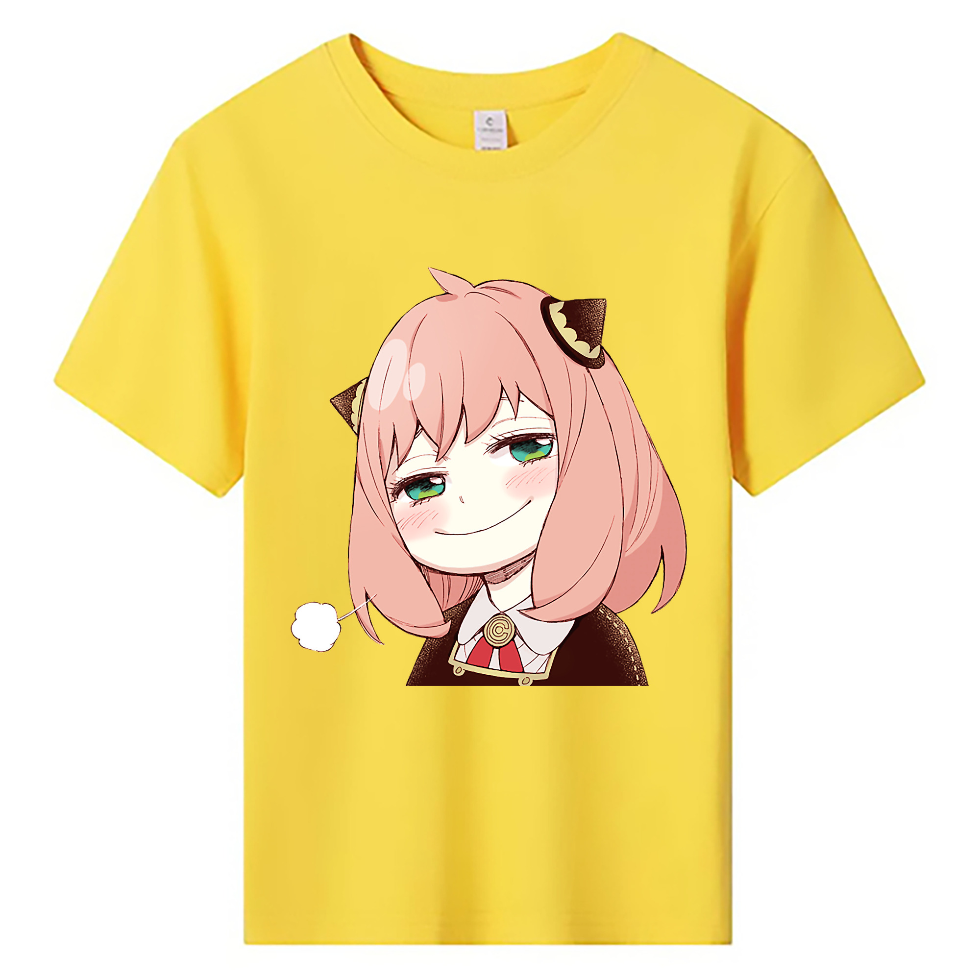 （画像用） SPY×FAMILY间谍家家酒 綿100％キッズTシャツ（フロントプリント）