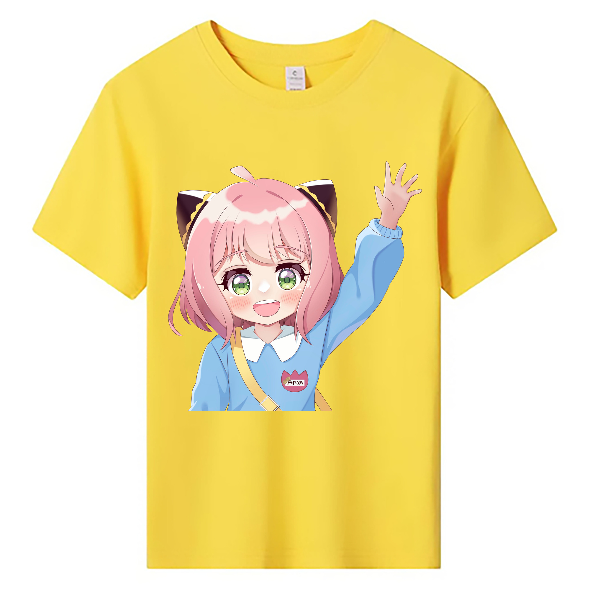 （画像用） SPY×FAMILY间谍家家酒 綿100％キッズTシャツ（フロントプリント）