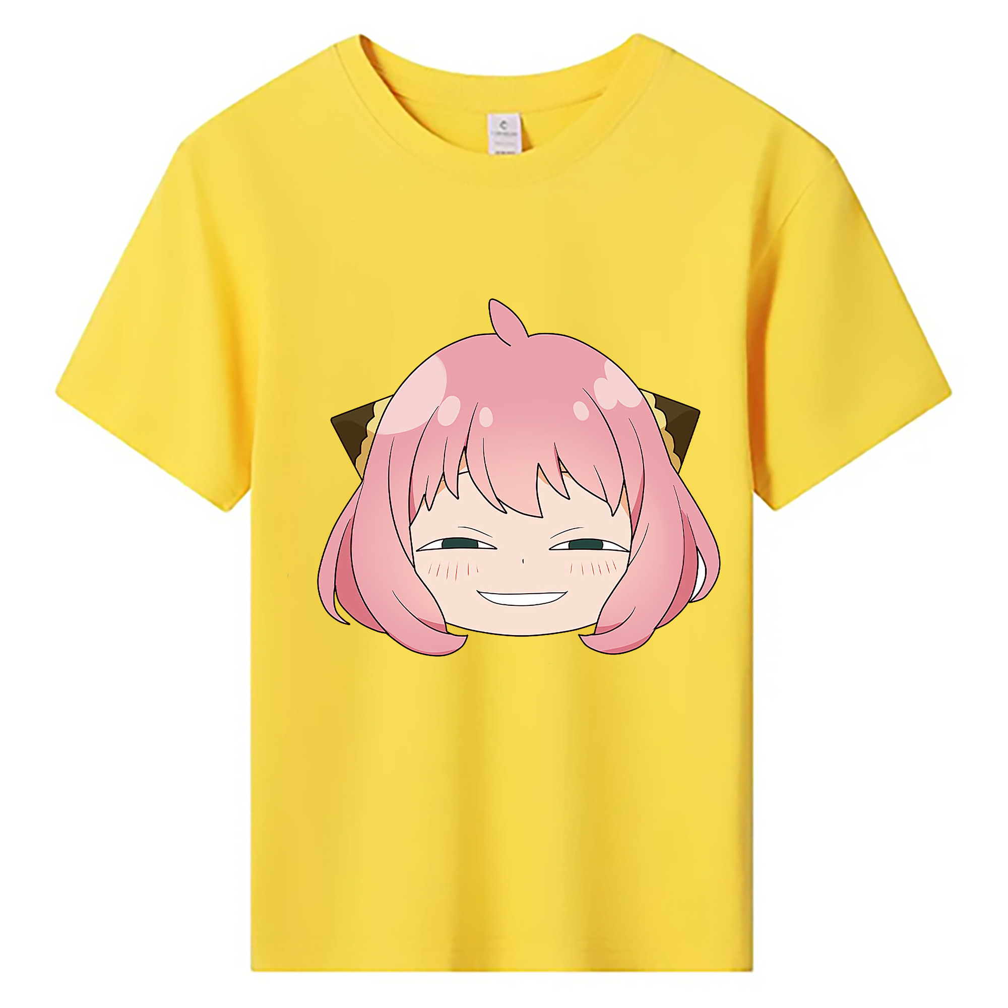 （画像用） SPY×FAMILY间谍家家酒 綿100％キッズTシャツ（フロントプリント）