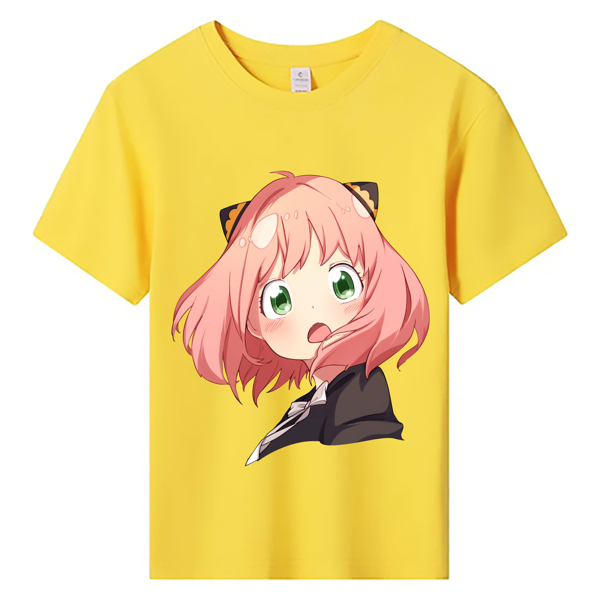 （画像用） SPY×FAMILY间谍家家酒 綿100％キッズTシャツ（フロントプリント）