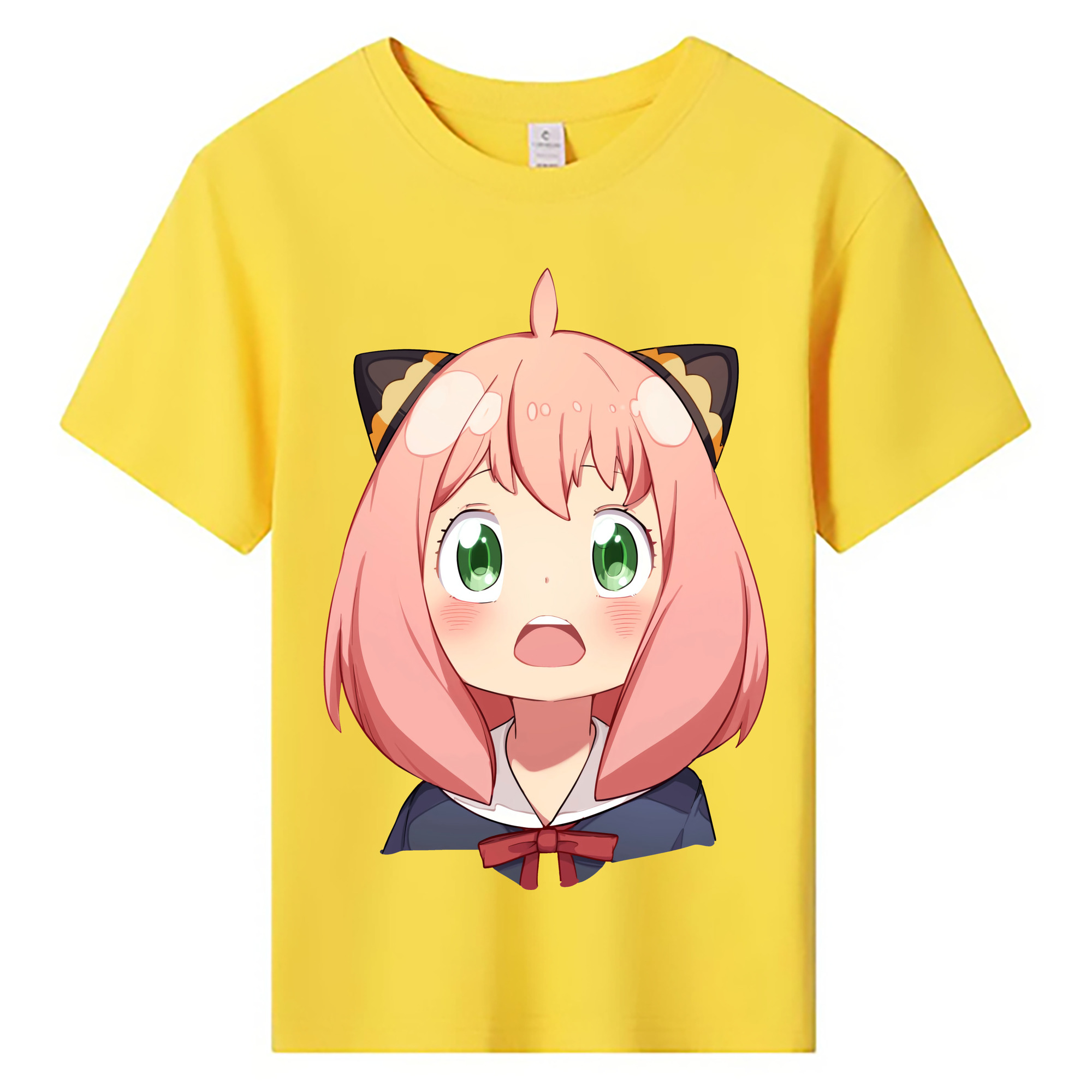 （画像用） SPY×FAMILY间谍家家酒 綿100％キッズTシャツ（フロントプリント）