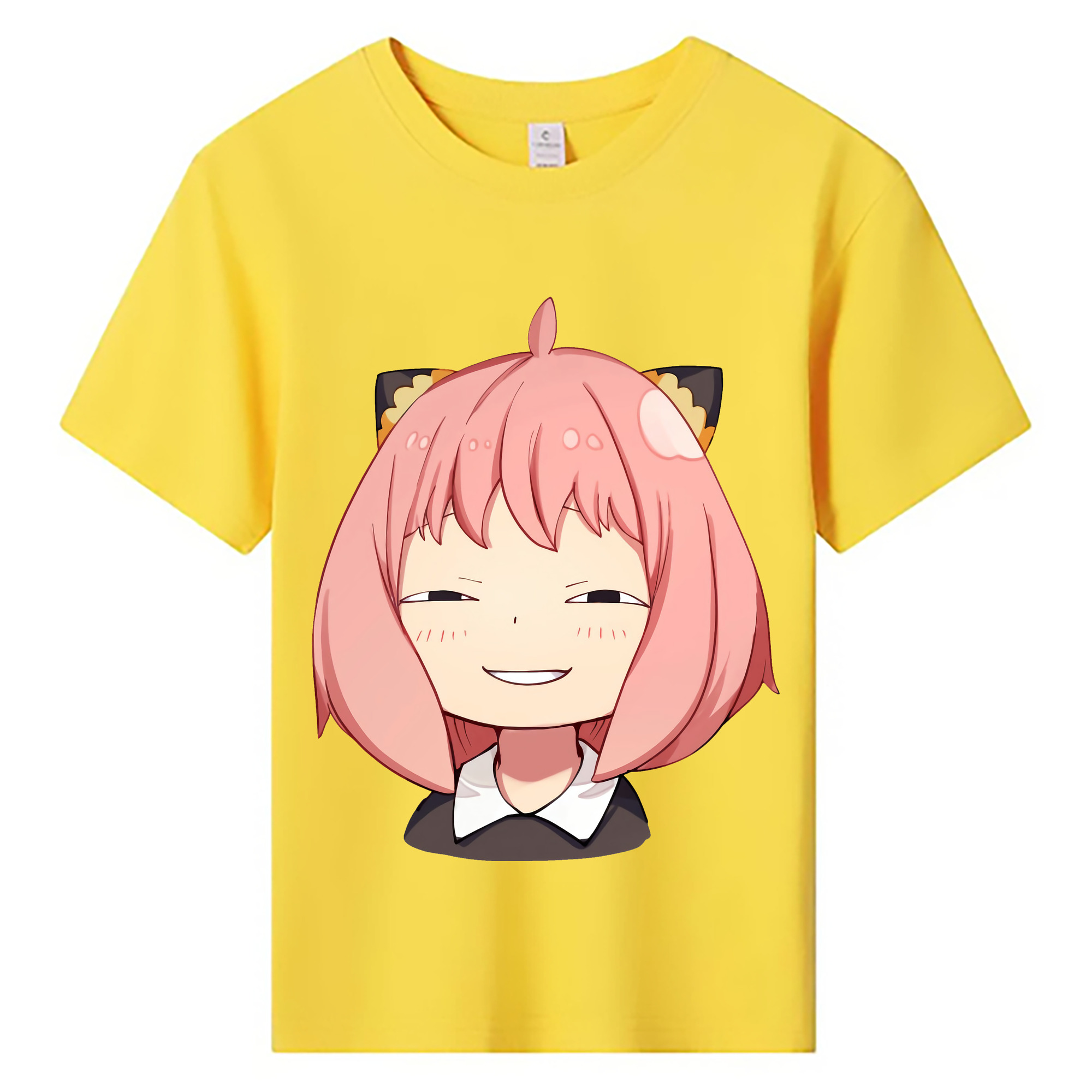 （画像用） SPY×FAMILY间谍家家酒 綿100％キッズTシャツ（フロントプリント）