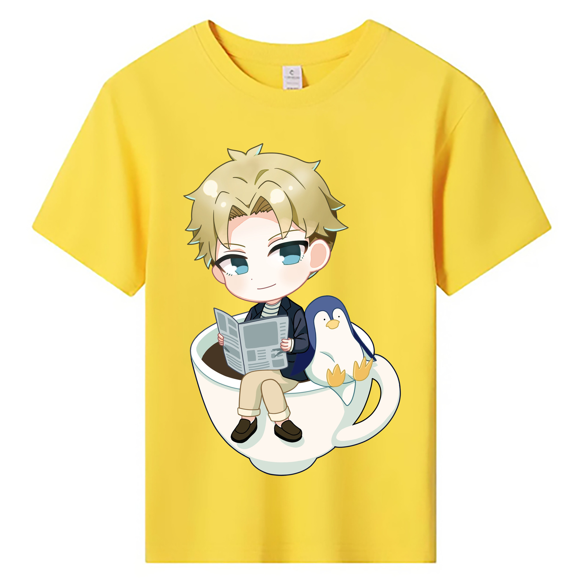 （画像用） SPY×FAMILY间谍家家酒 綿100％キッズTシャツ（フロントプリント）