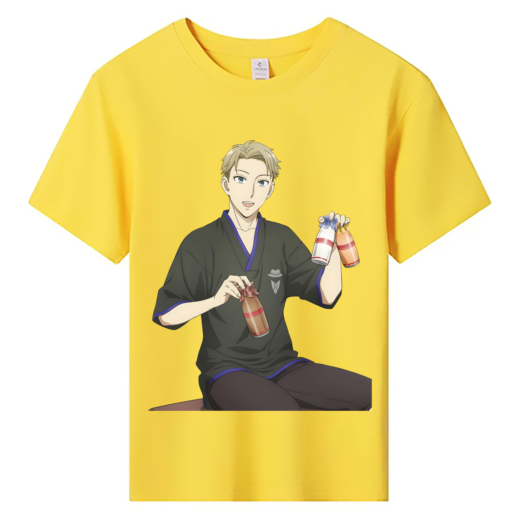 （画像用） SPY×FAMILY间谍家家酒 綿100％キッズTシャツ（フロントプリント）