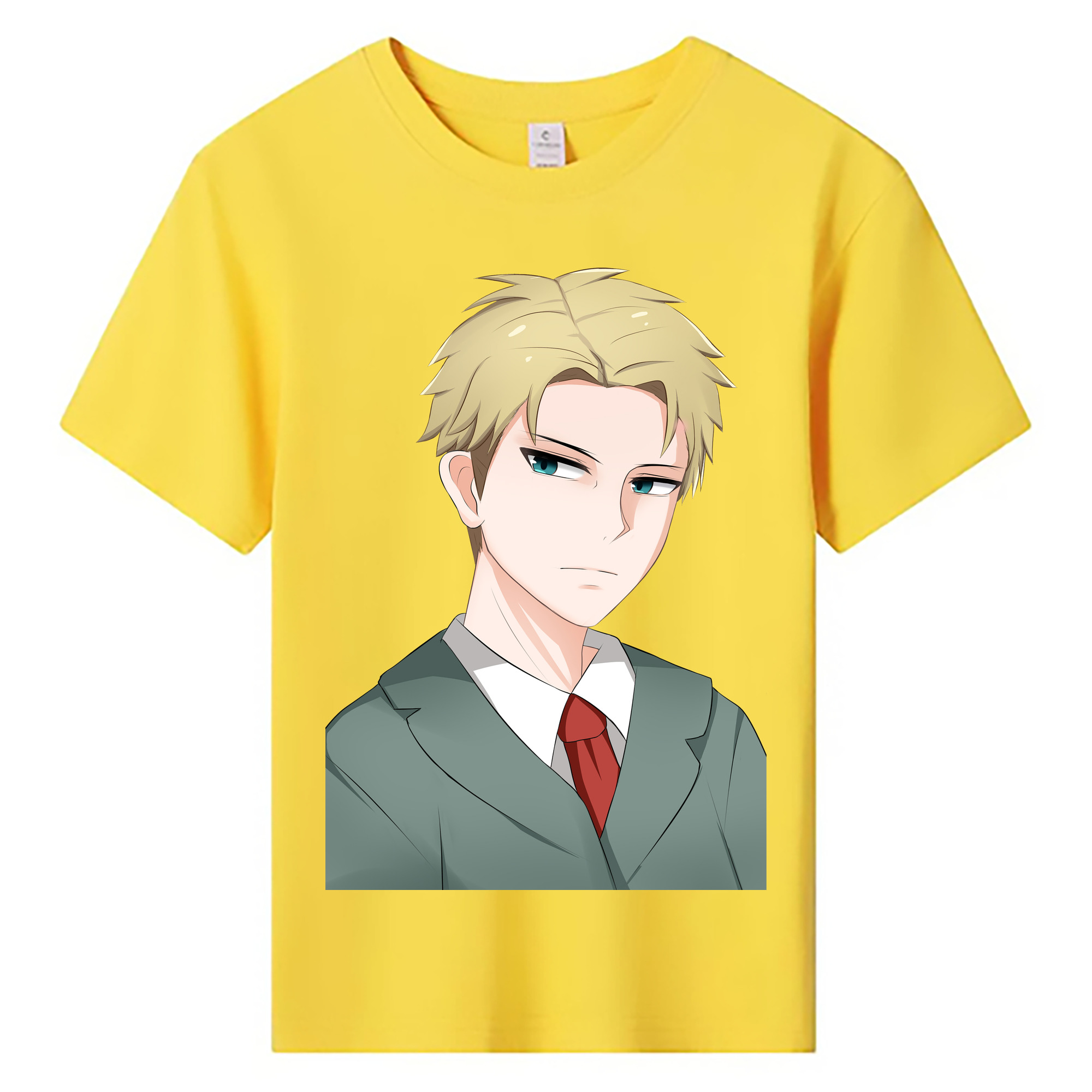 （画像用） SPY×FAMILY间谍家家酒 綿100％キッズTシャツ（フロントプリント）
