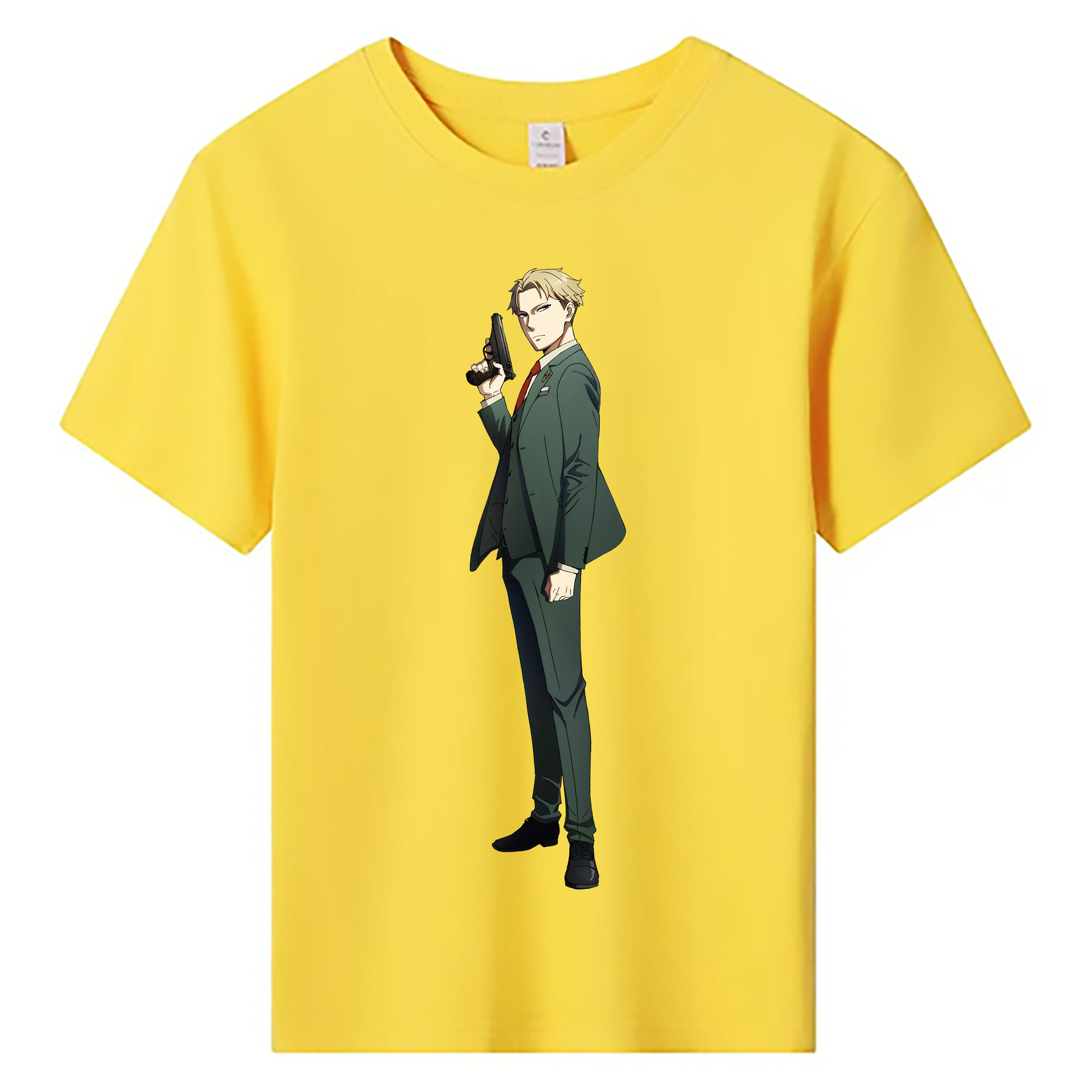 （画像用） SPY×FAMILY间谍家家酒 綿100％キッズTシャツ（フロントプリント）