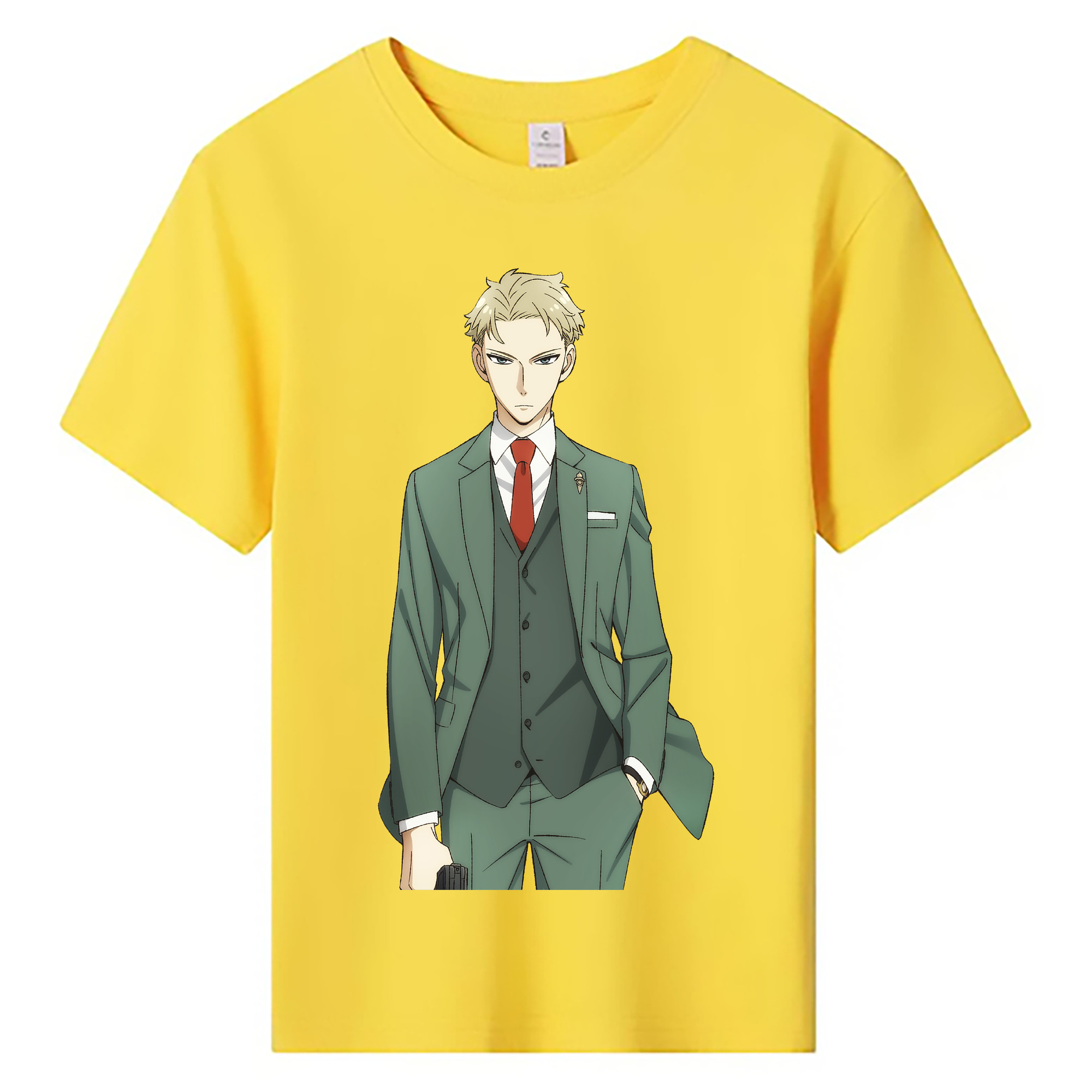 （画像用） SPY×FAMILY间谍家家酒 綿100％キッズTシャツ（フロントプリント）
