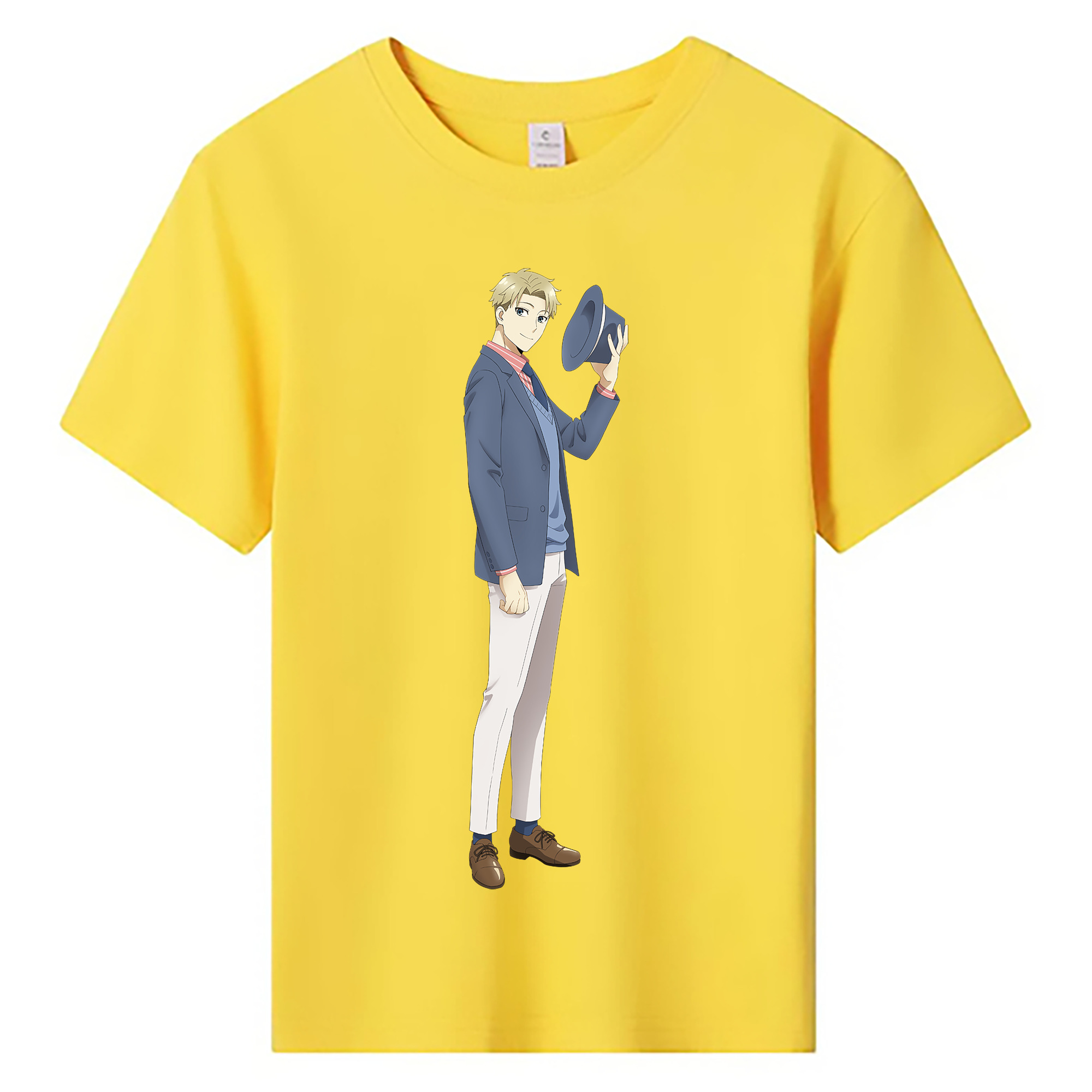 （画像用） SPY×FAMILY间谍家家酒 綿100％キッズTシャツ（フロントプリント）