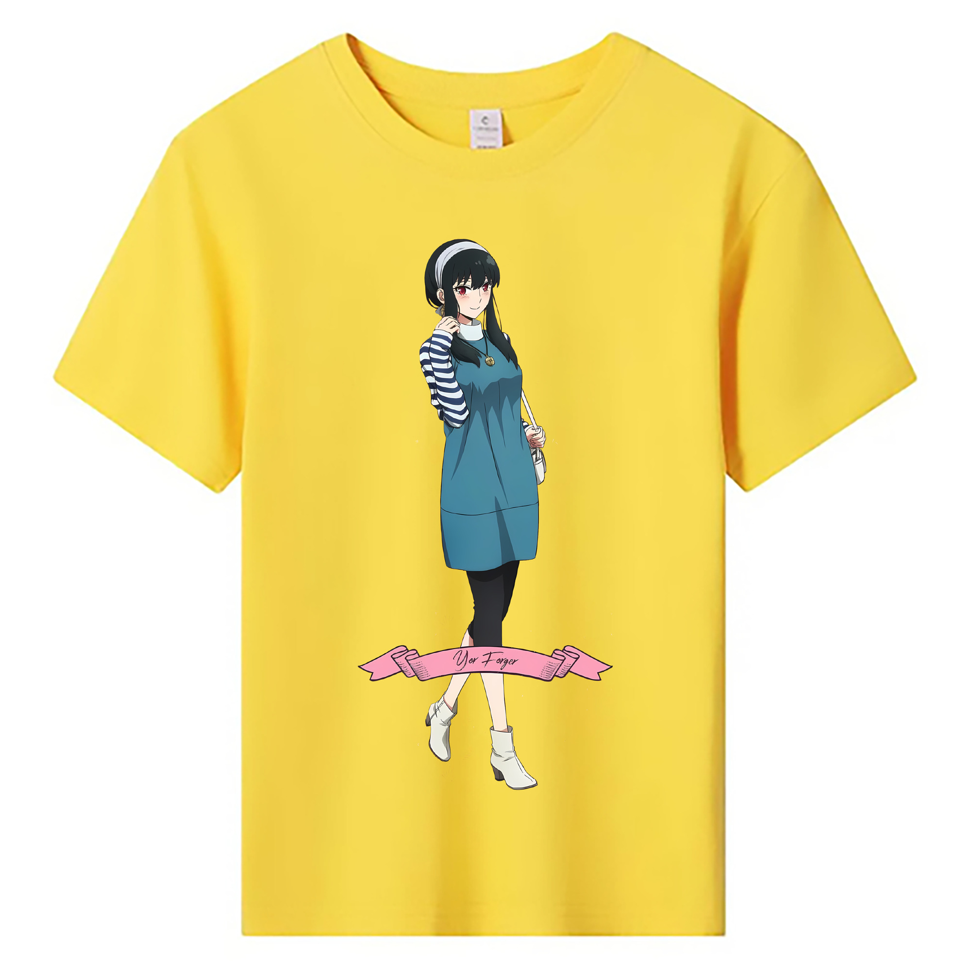 （画像用） SPY×FAMILY间谍家家酒 綿100％キッズTシャツ（フロントプリント）