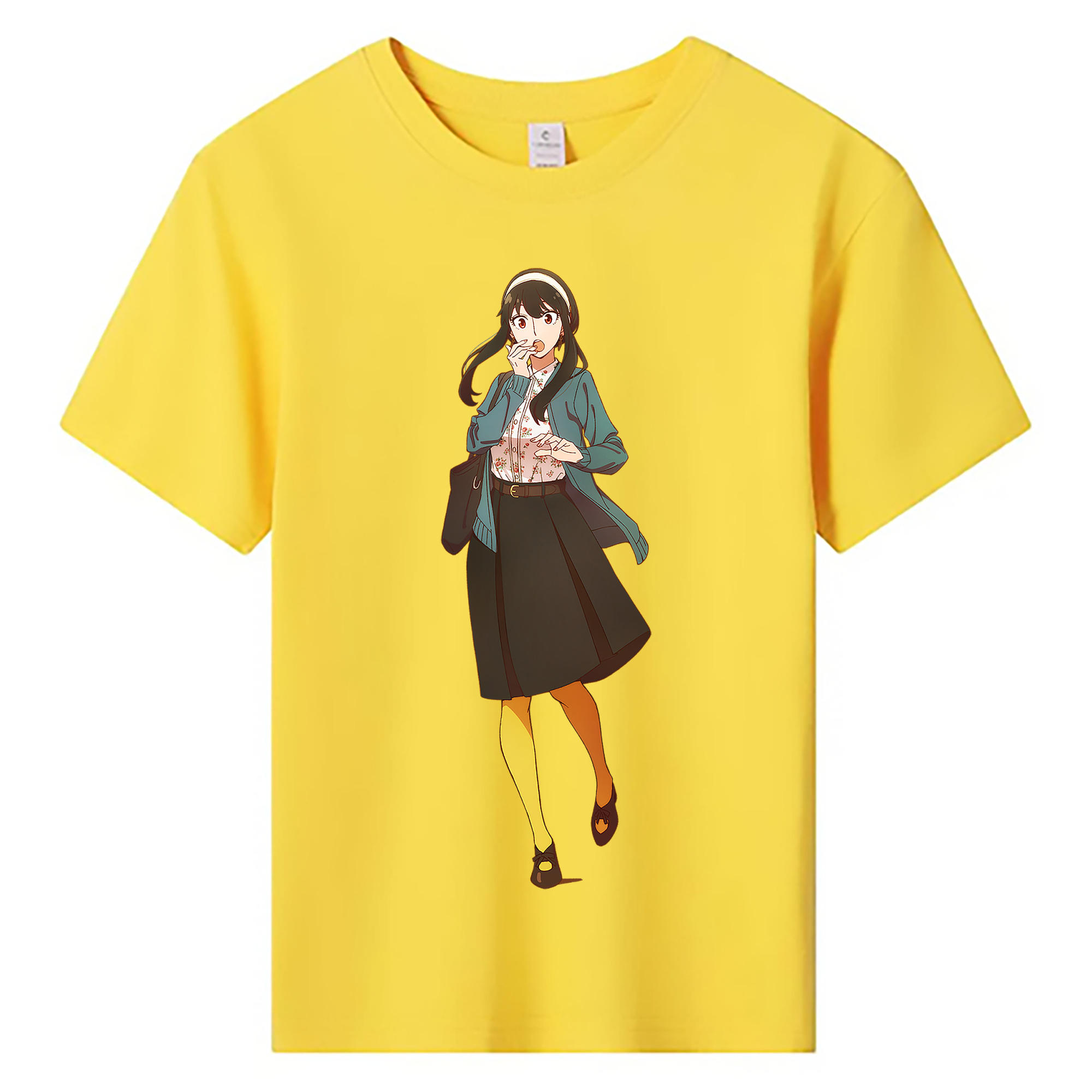 （画像用） SPY×FAMILY间谍家家酒 綿100％キッズTシャツ（フロントプリント）