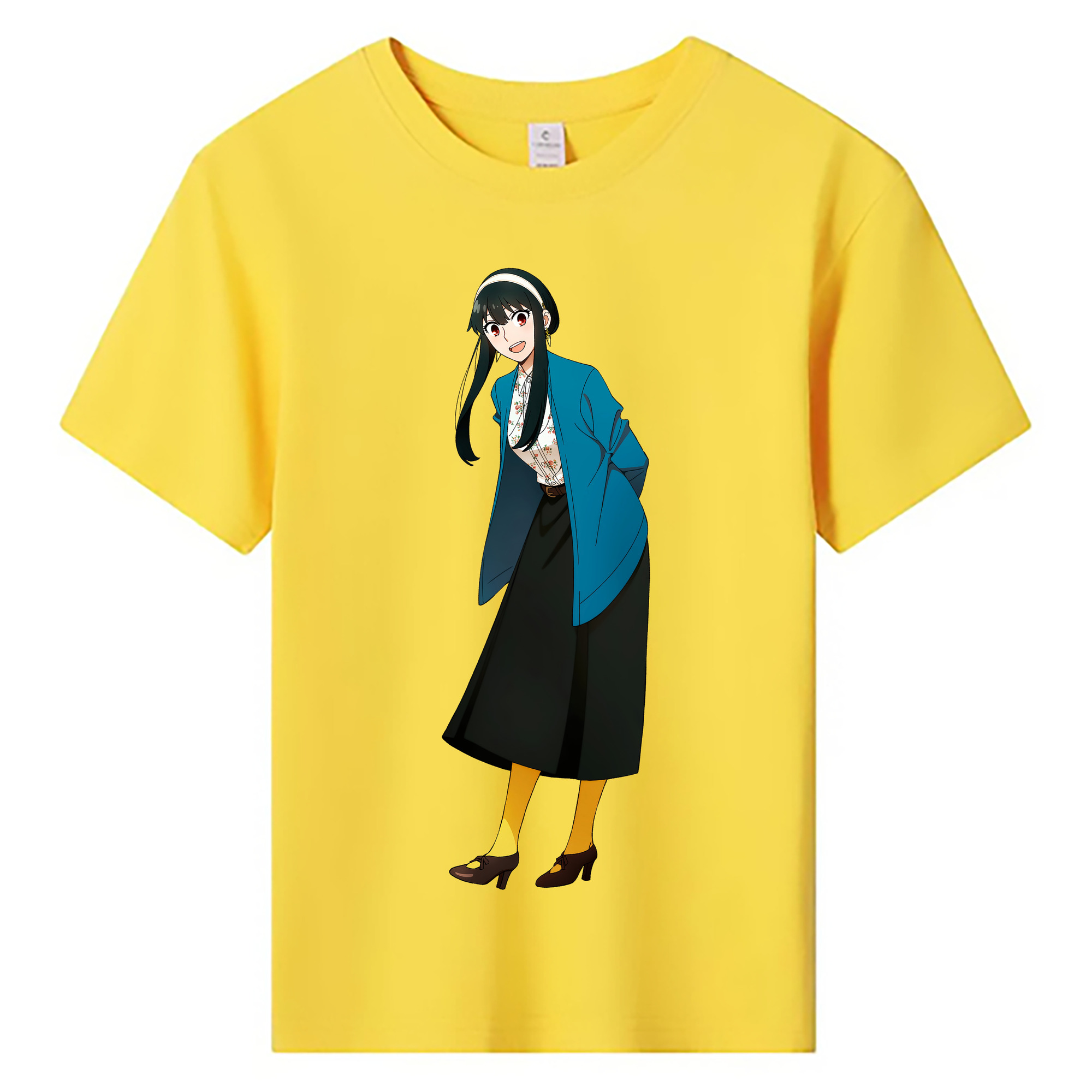 （画像用） SPY×FAMILY间谍家家酒 綿100％キッズTシャツ（フロントプリント）