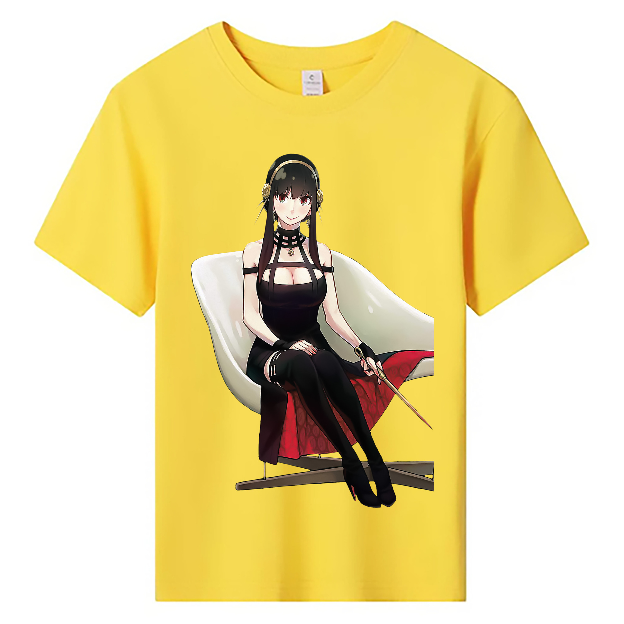 （画像用） SPY×FAMILY间谍家家酒 綿100％キッズTシャツ（フロントプリント）