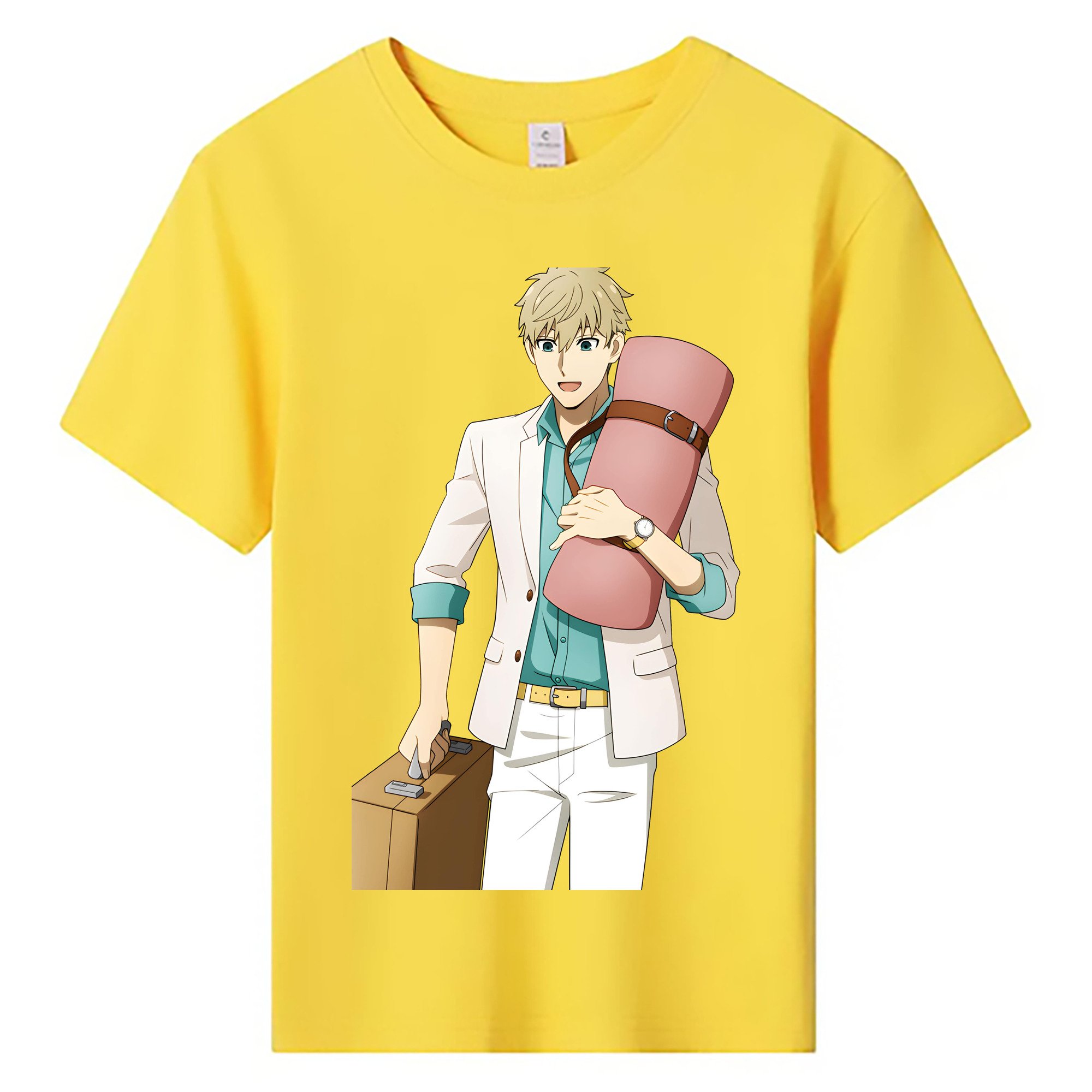 （画像用） SPY×FAMILY间谍家家酒 綿100％キッズTシャツ（フロントプリント）