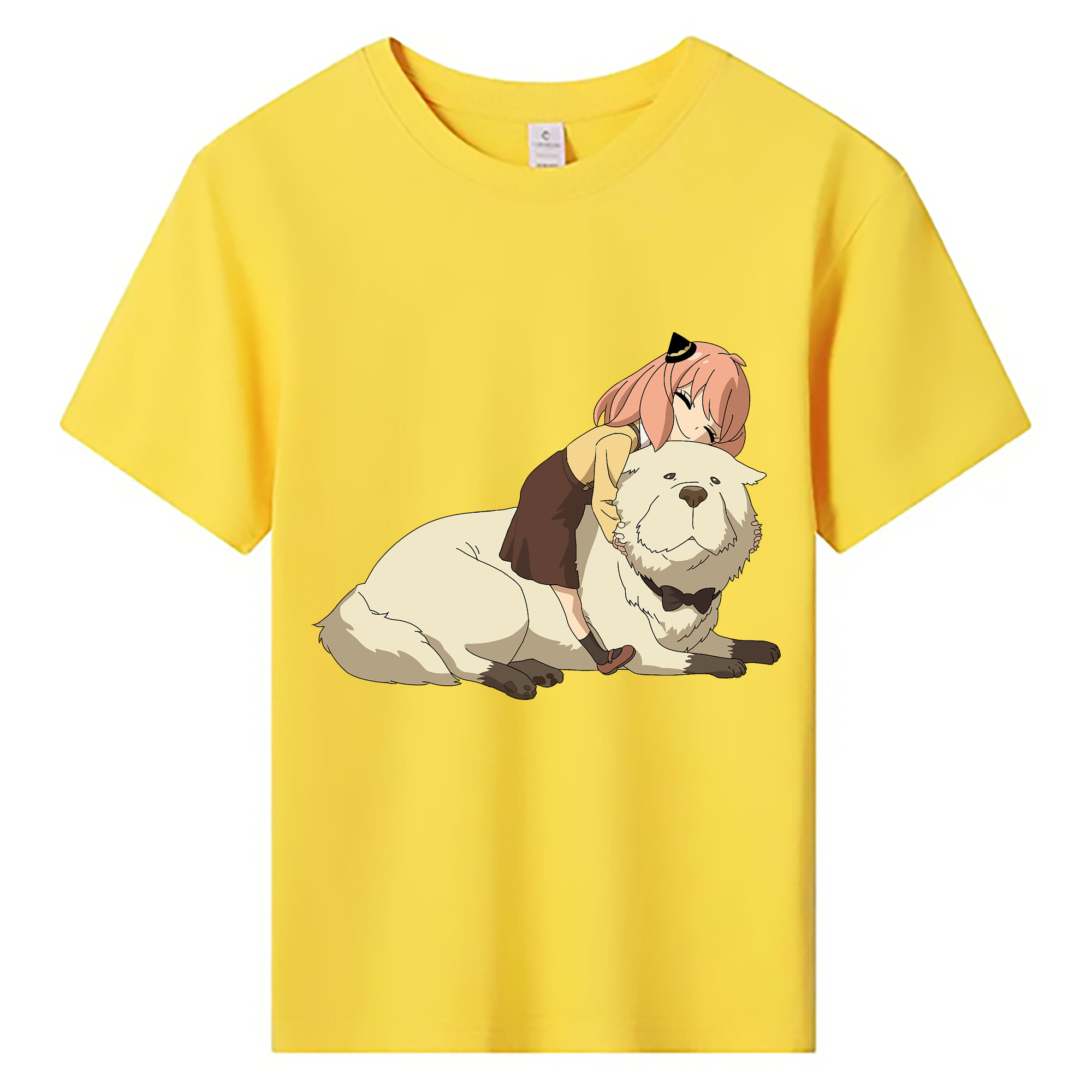 （画像用） SPY×FAMILY间谍家家酒 綿100％キッズTシャツ（フロントプリント）