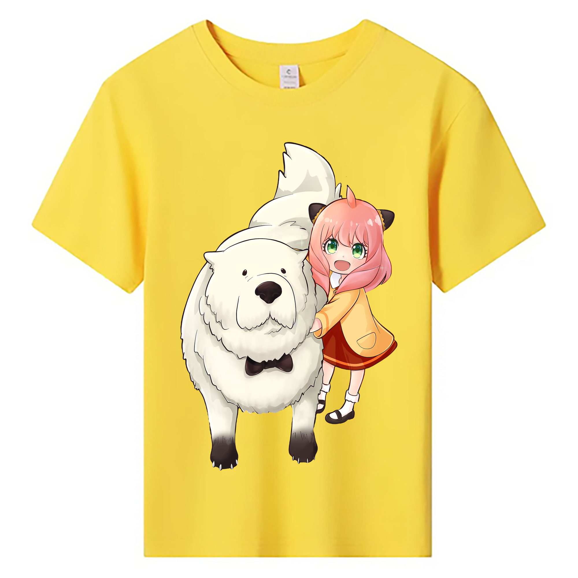 （画像用） SPY×FAMILY间谍家家酒 綿100％キッズTシャツ（フロントプリント）