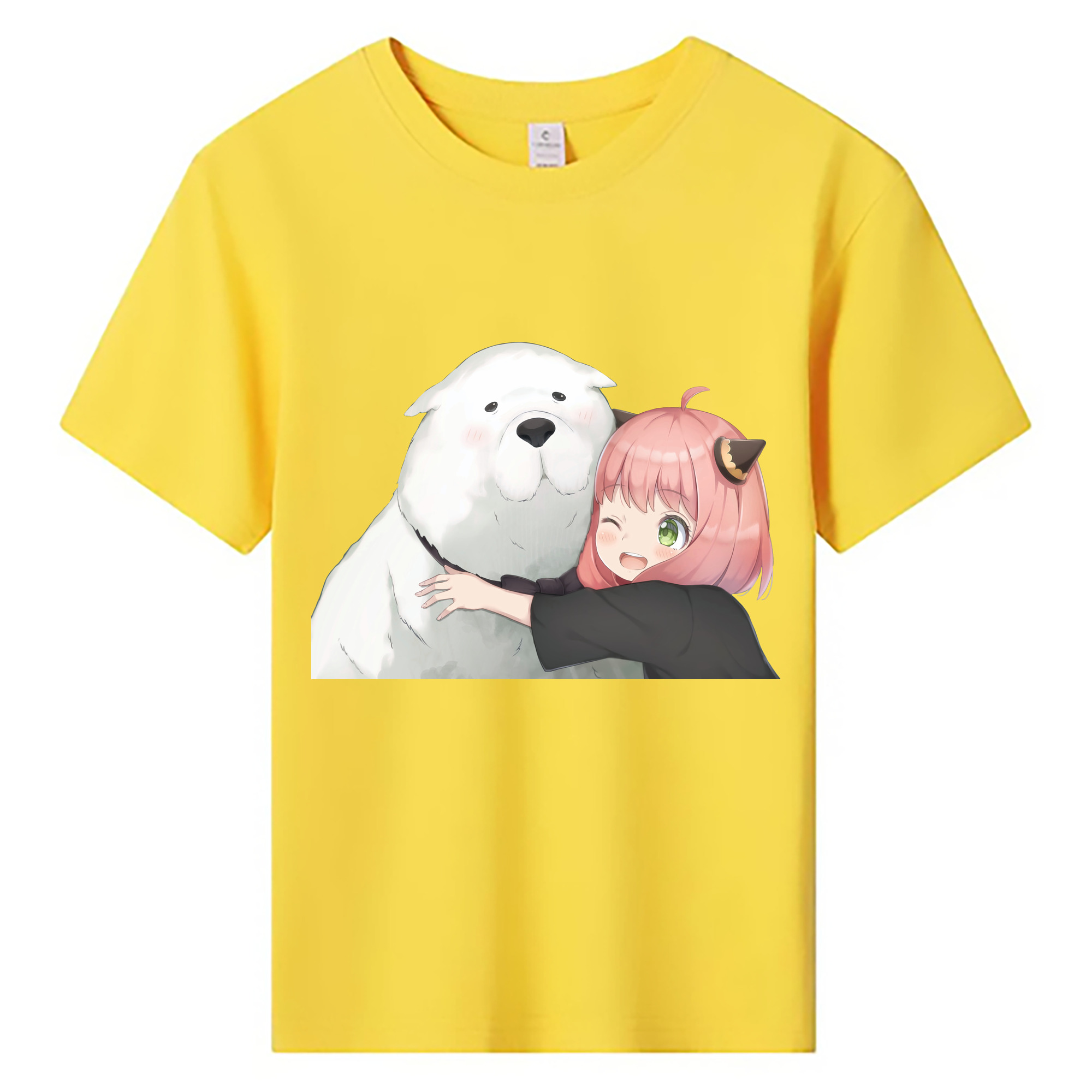 （画像用） SPY×FAMILY间谍家家酒 綿100％キッズTシャツ（フロントプリント）