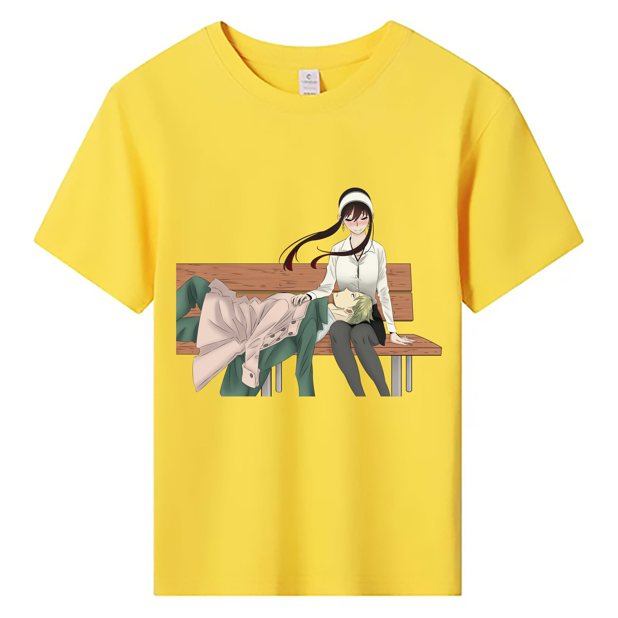 （画像用） SPY×FAMILY间谍家家酒 綿100％キッズTシャツ（フロントプリント）