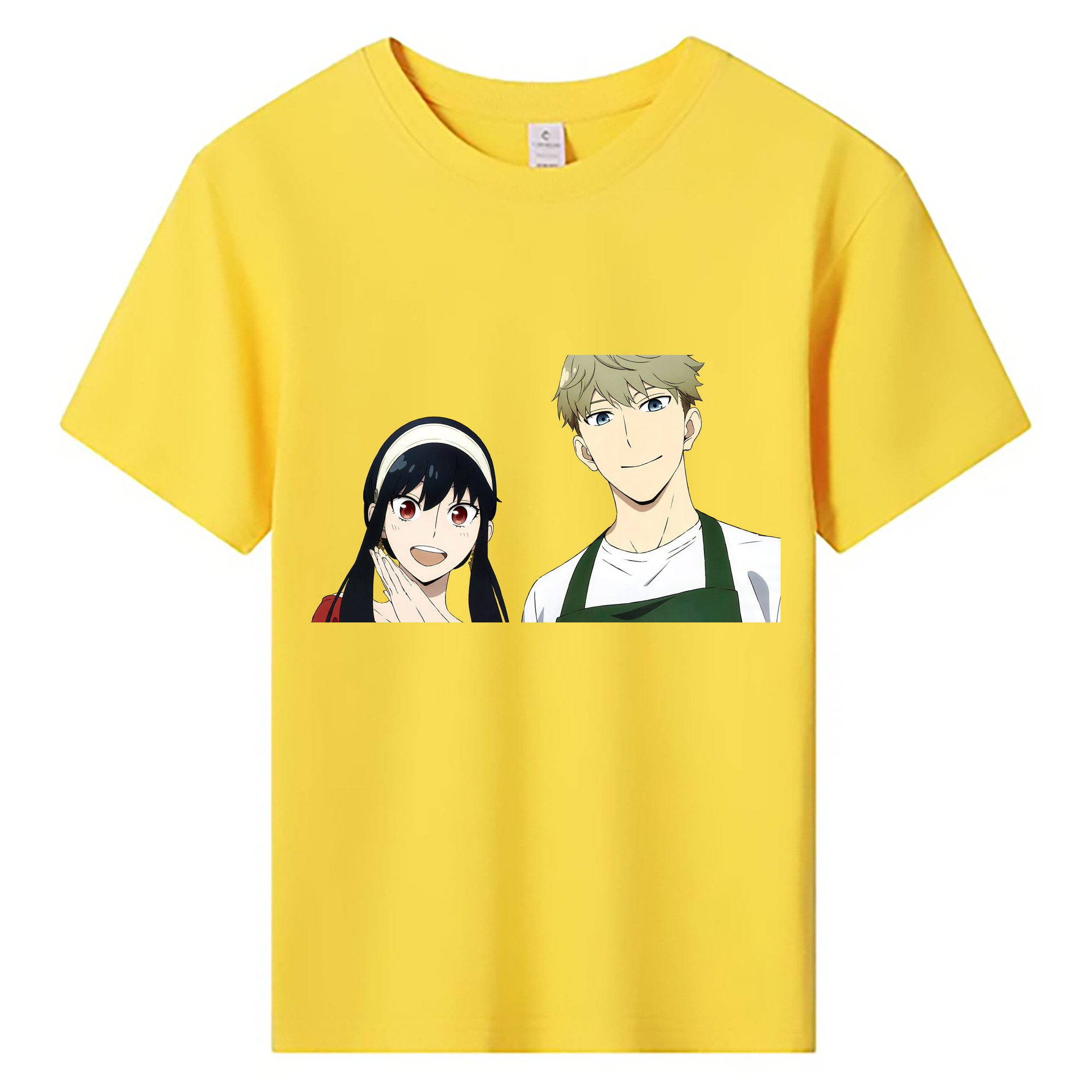 （画像用） SPY×FAMILY间谍家家酒 綿100％キッズTシャツ（フロントプリント）