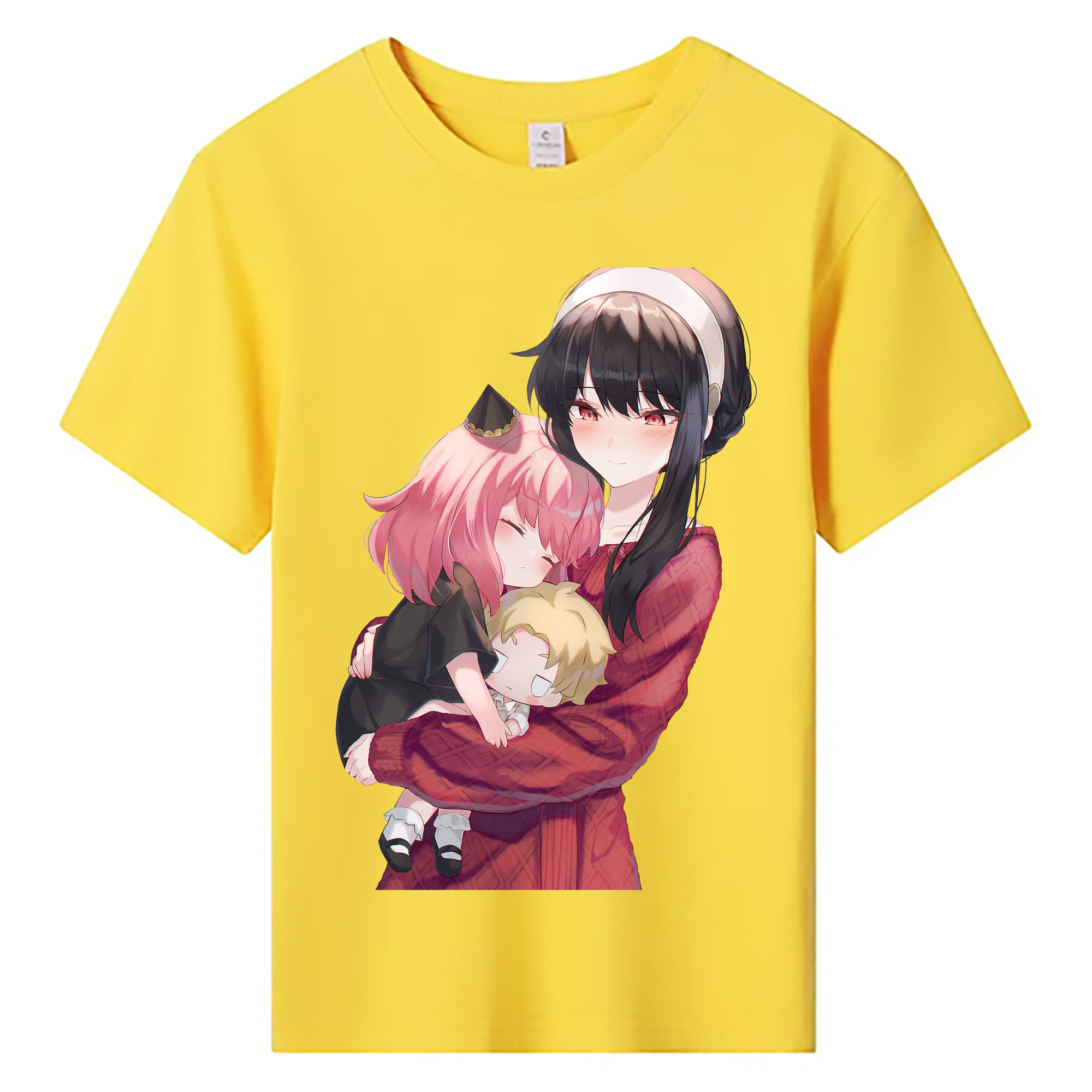 （画像用） SPY×FAMILY间谍家家酒 綿100％キッズTシャツ（フロントプリント）