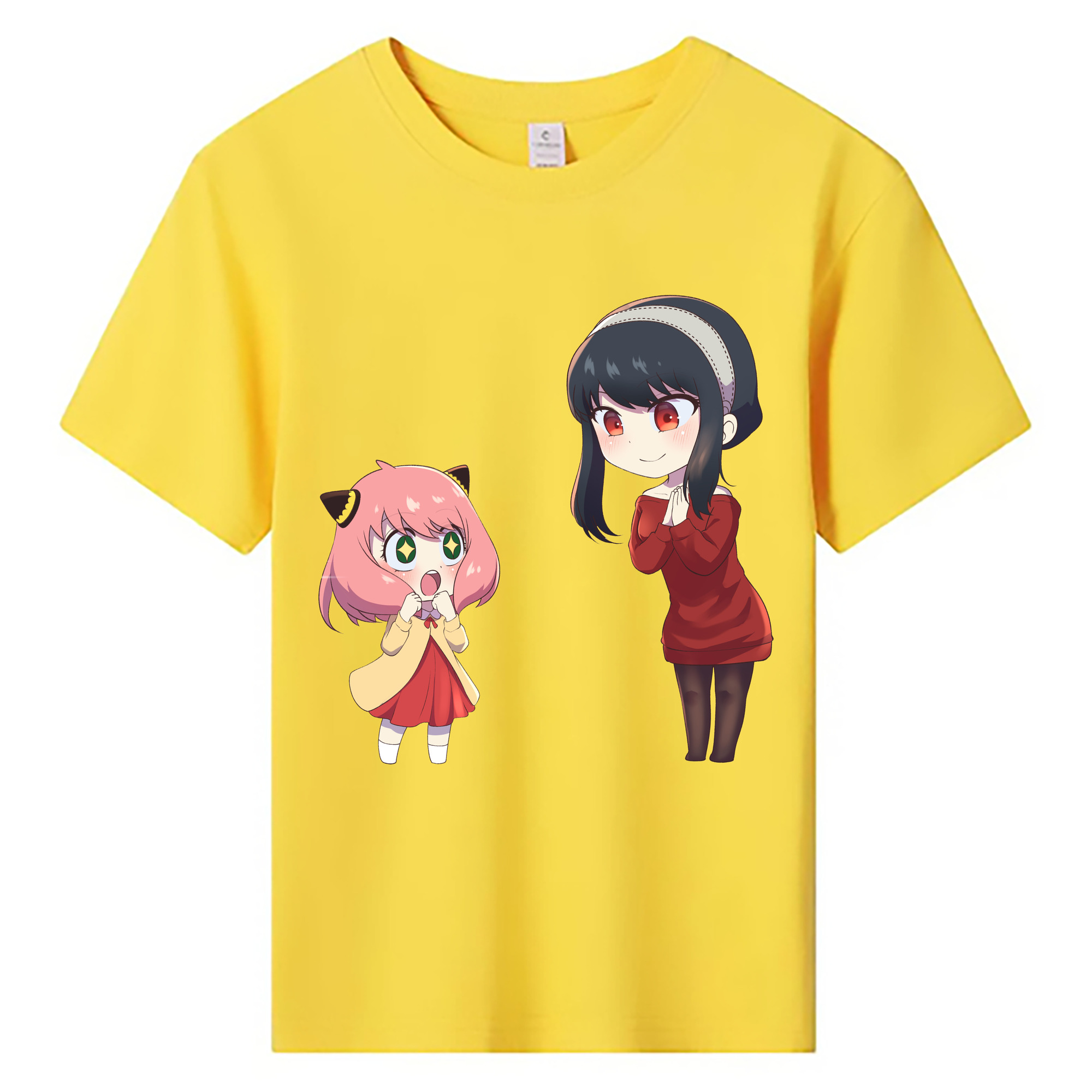 （画像用） SPY×FAMILY间谍家家酒 綿100％キッズTシャツ（フロントプリント）