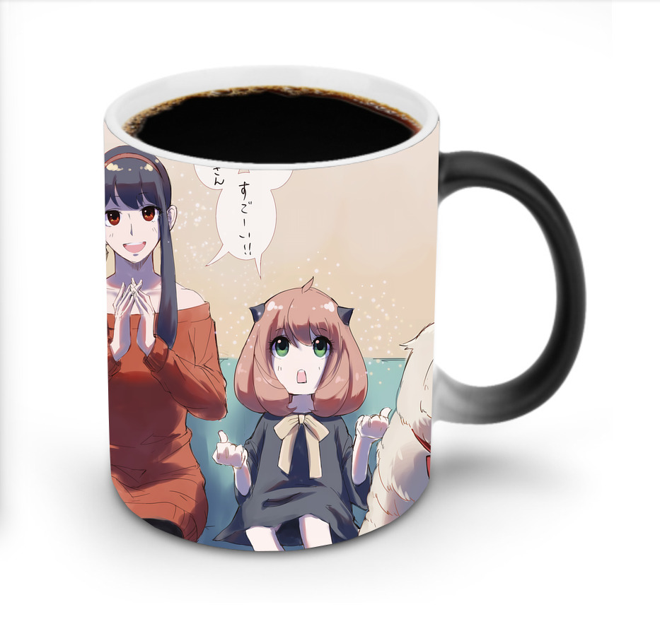 （画像用） SPY×FAMILY间谍家家酒 温度変色マグカップ