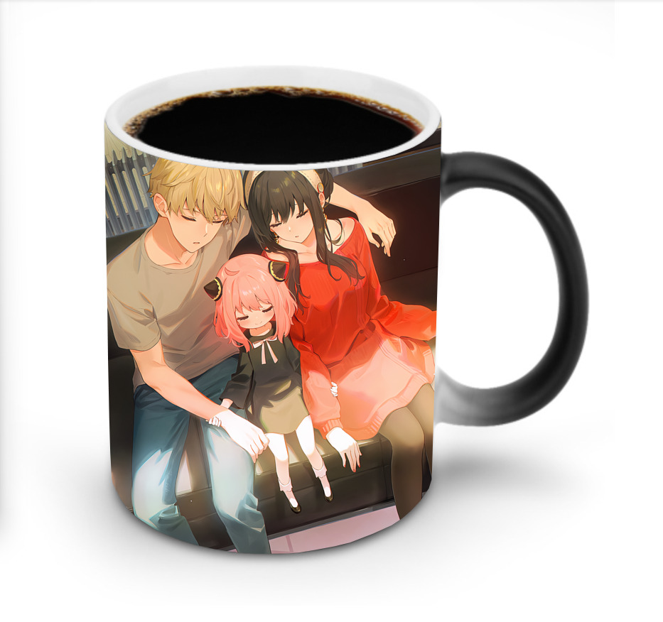 （画像用） SPY×FAMILY间谍家家酒 温度変色マグカップ