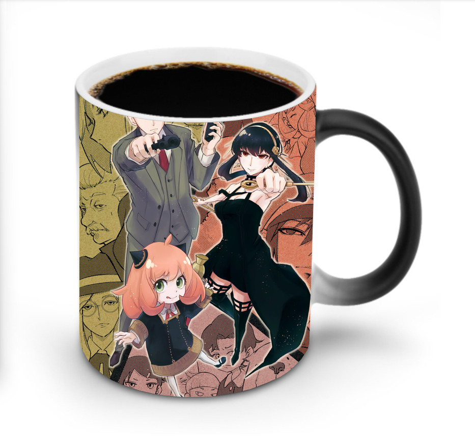 （画像用） SPY×FAMILY间谍家家酒 温度変色マグカップ