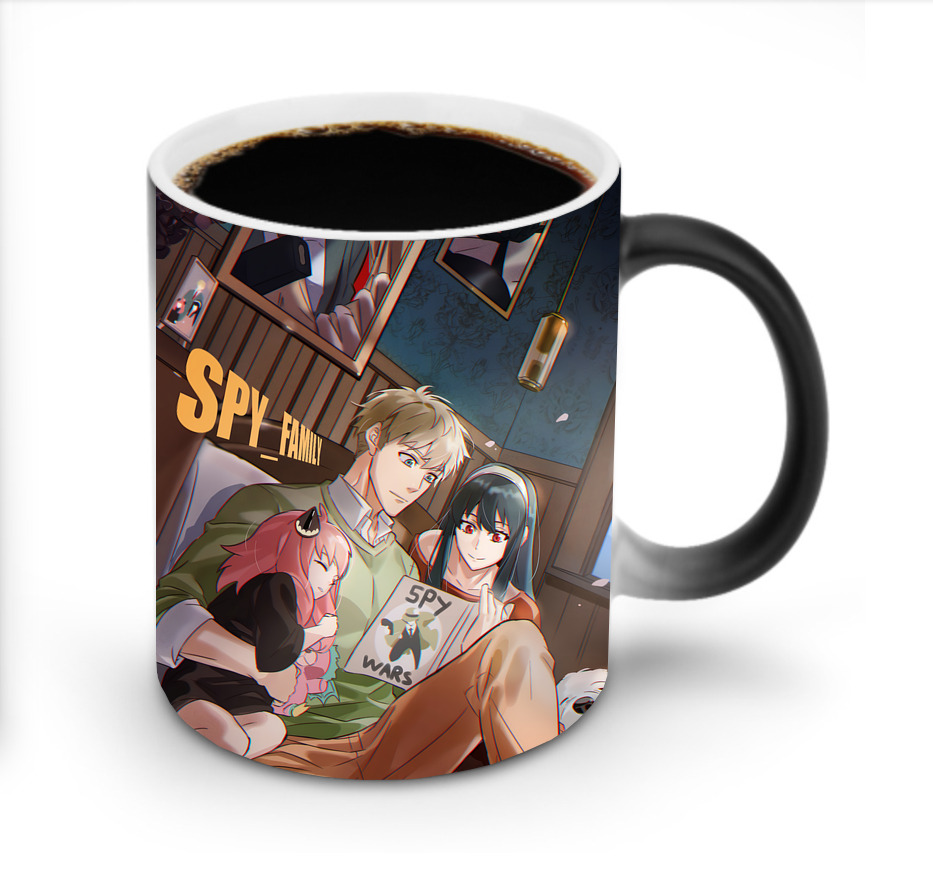 （画像用） SPY×FAMILY间谍家家酒 温度変色マグカップ