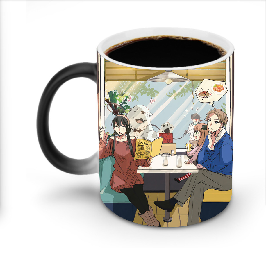 （画像用） SPY×FAMILY间谍家家酒 温度変色マグカップ