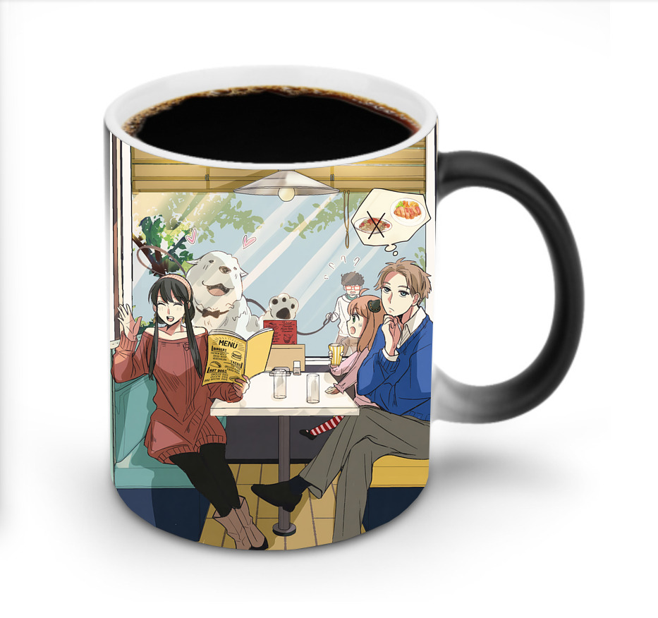 （画像用） SPY×FAMILY间谍家家酒 温度変色マグカップ