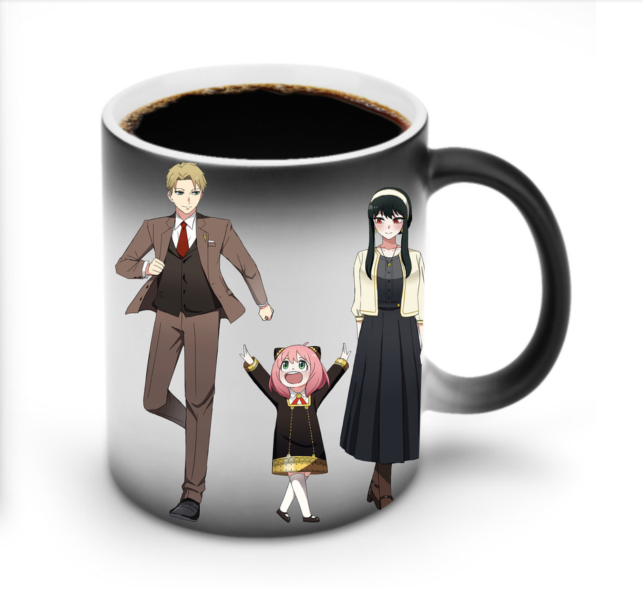 （画像用） SPY×FAMILY间谍家家酒 温度変色マグカップ