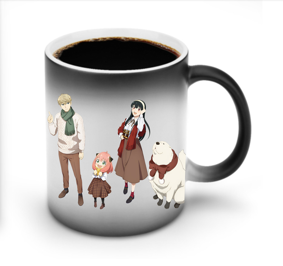 （画像用） SPY×FAMILY间谍家家酒 温度変色マグカップ
