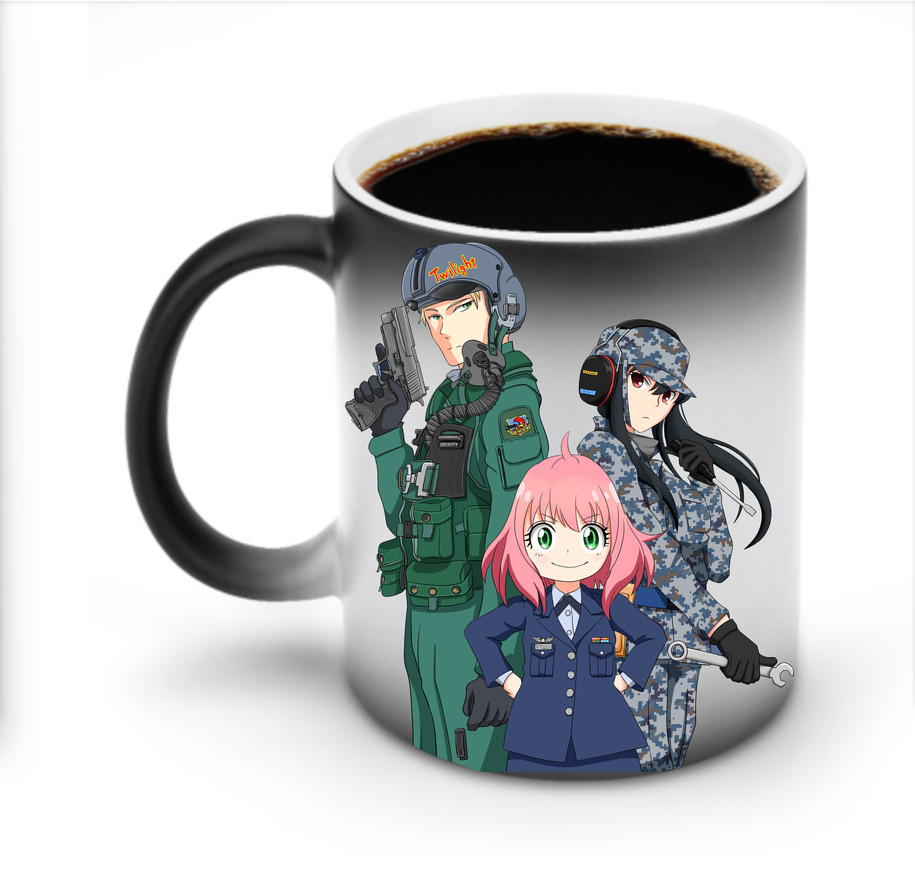 （画像用） SPY×FAMILY间谍家家酒 温度変色マグカップ