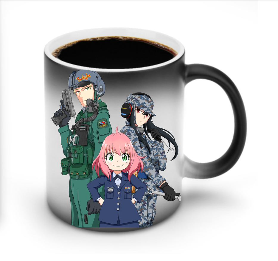 （画像用） SPY×FAMILY间谍家家酒 温度変色マグカップ