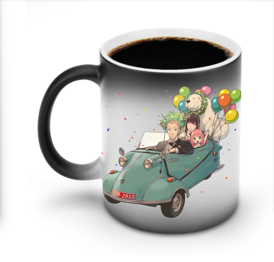 （画像用） SPY×FAMILY间谍家家酒 温度変色マグカップ