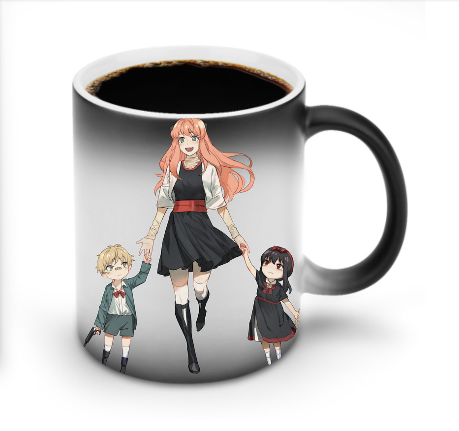 （画像用） SPY×FAMILY间谍家家酒 温度変色マグカップ