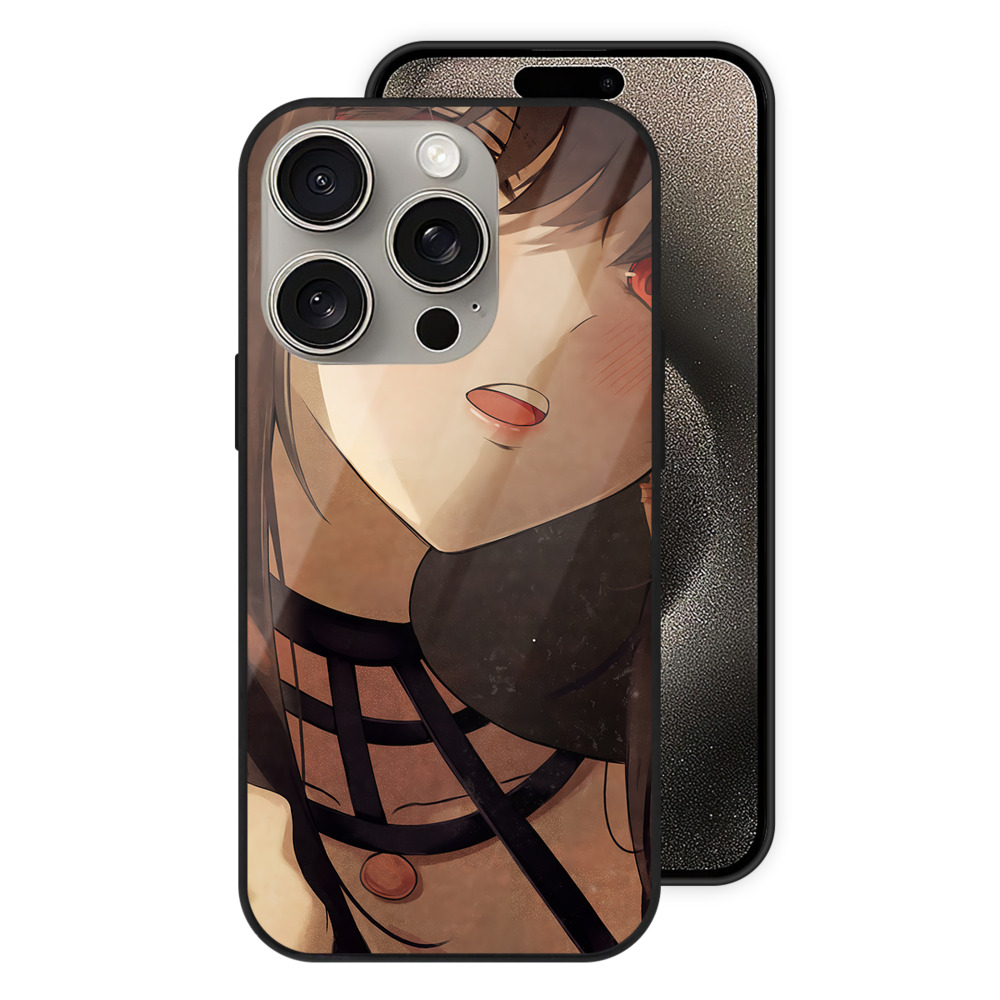 （画像用） SPY×FAMILY间谍家家酒 【iPhone15Pro対応】スマホケース 耐衝撃＆黄変防止 背面ガラス