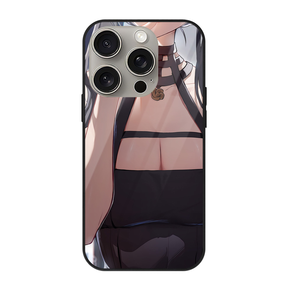 （画像用） SPY×FAMILY间谍家家酒 【iPhone15Pro対応】スマホケース 耐衝撃＆黄変防止 背面ガラス